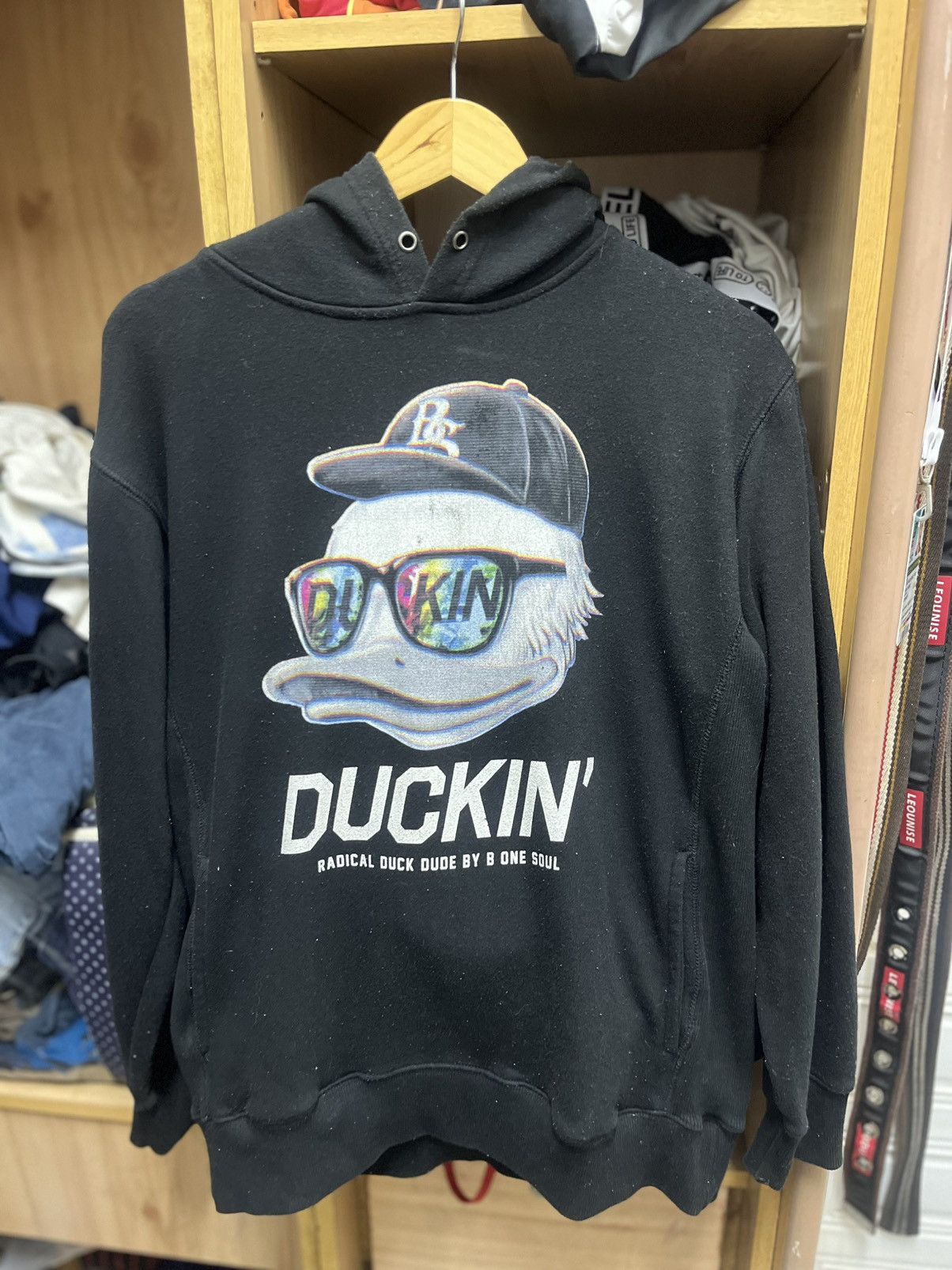 Japanese Brand × Vintage Duck dude hoodie Size US L / EU 52-54 / 3 - 1 Thumbnail
