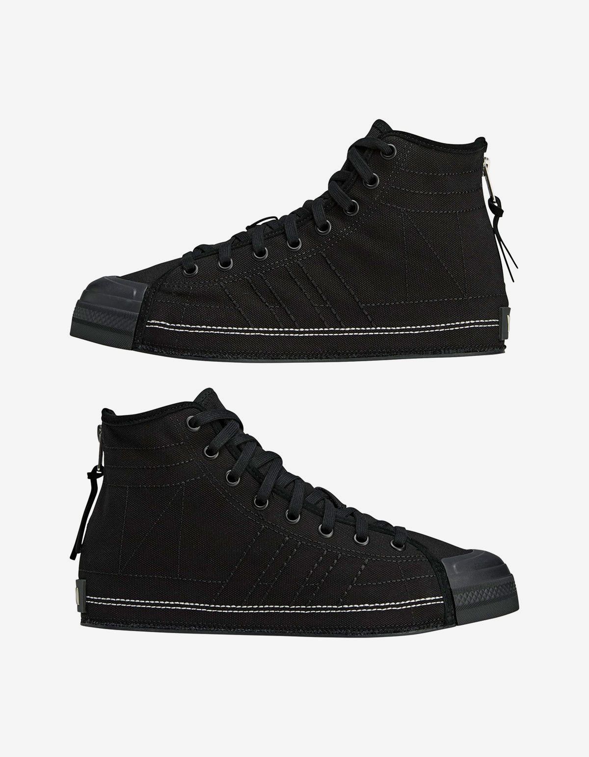 Y-3 Y-3 Neighborhood Nizza Hi Black Trainers Size US 7 / EU 40 - 11 Thumbnail