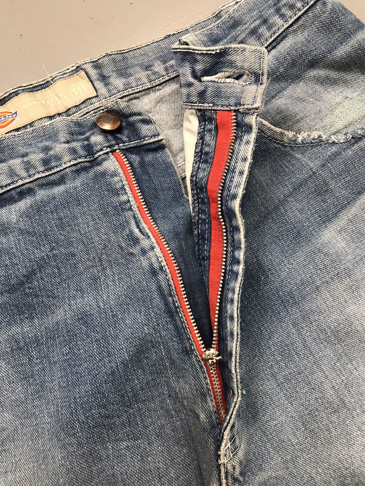 Dickies Vintage dickies big daddy embroidered damaged straight denim Size US 36 / EU 52 - 12 Thumbnail