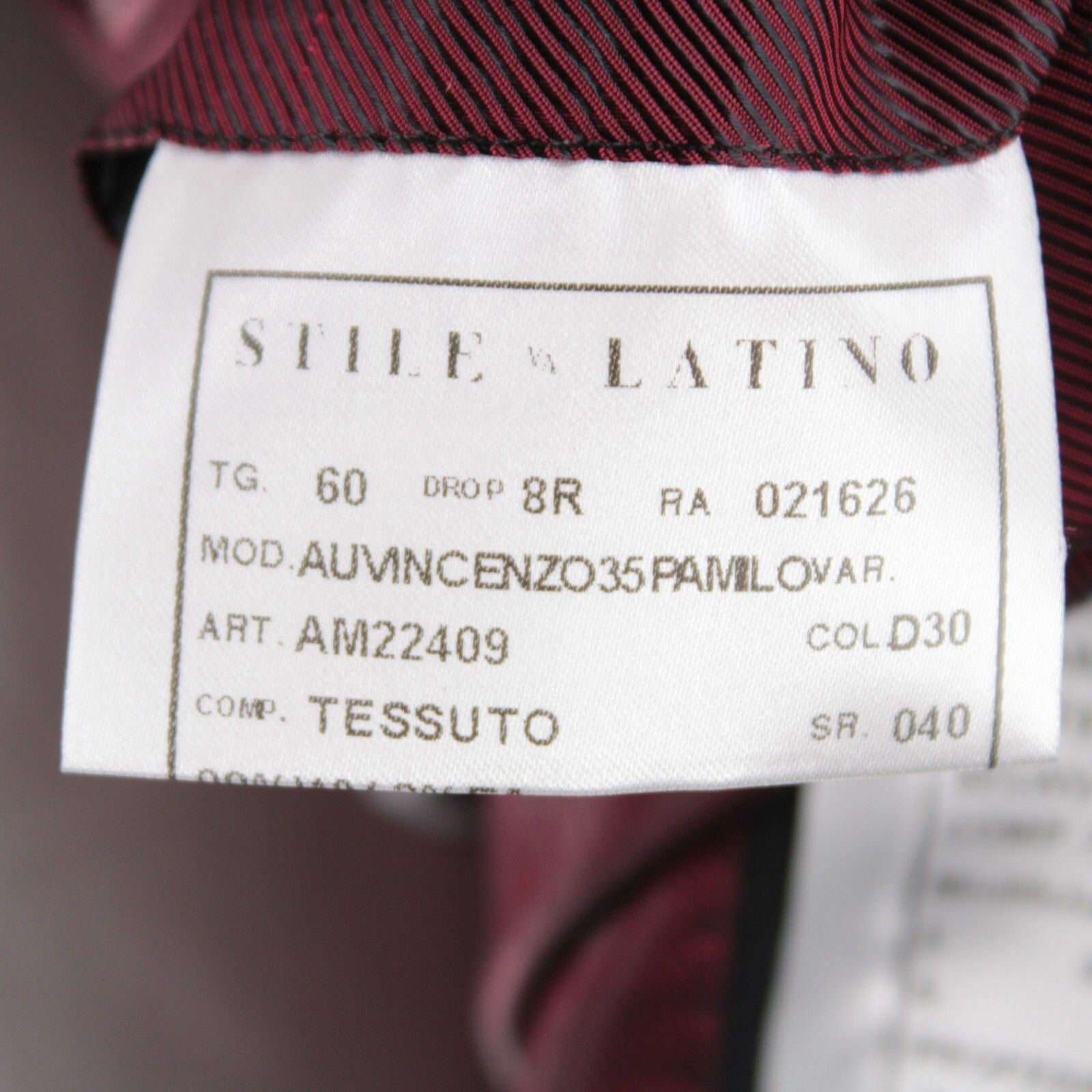 Other Stile Latino Suit Size US 50 Regular in Black Size 50R - 9 Thumbnail