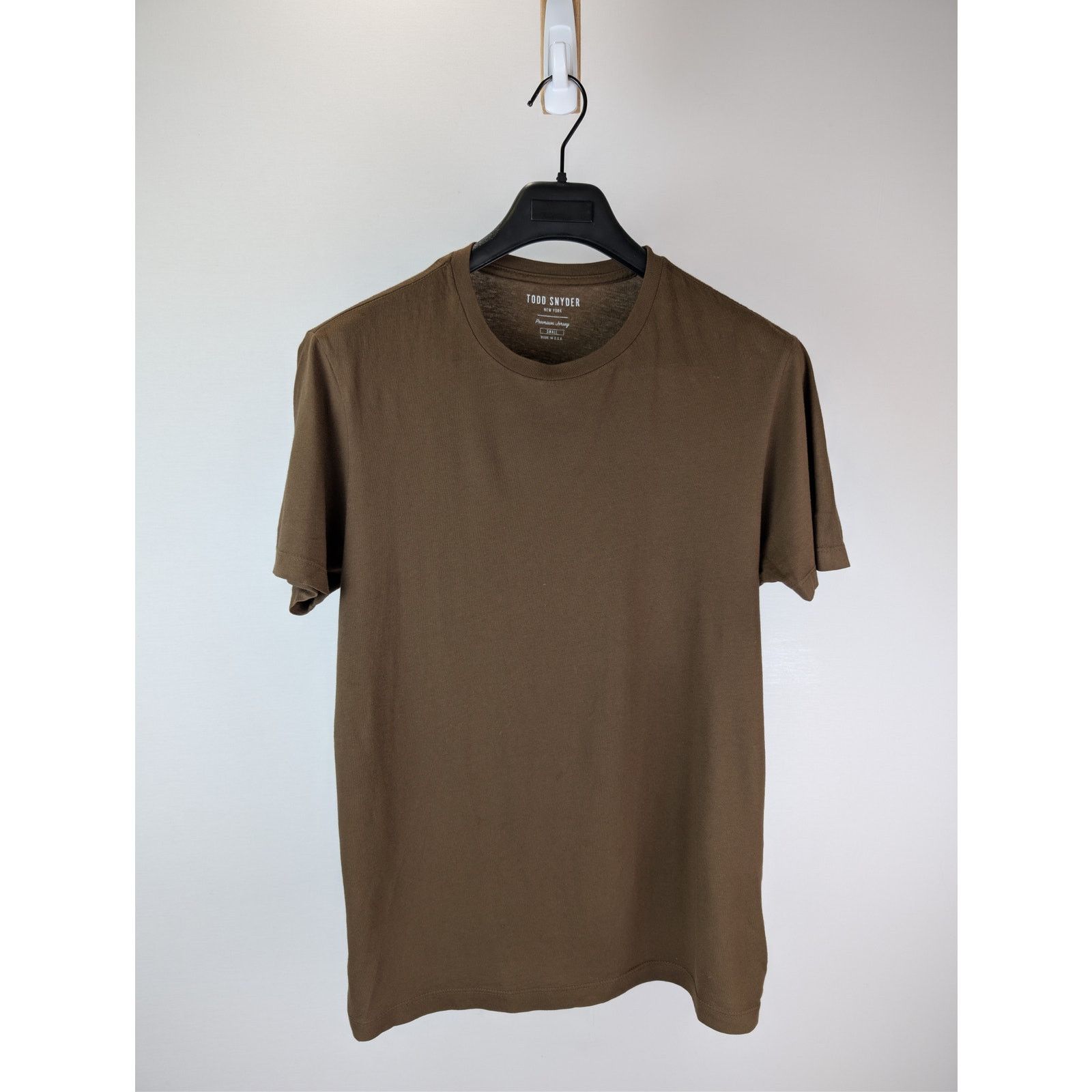 Todd Snyder o1rshd1 CC20 Crewneck T-Shirt in Brown Size US S / EU 44-46 / 1 - 8 Thumbnail