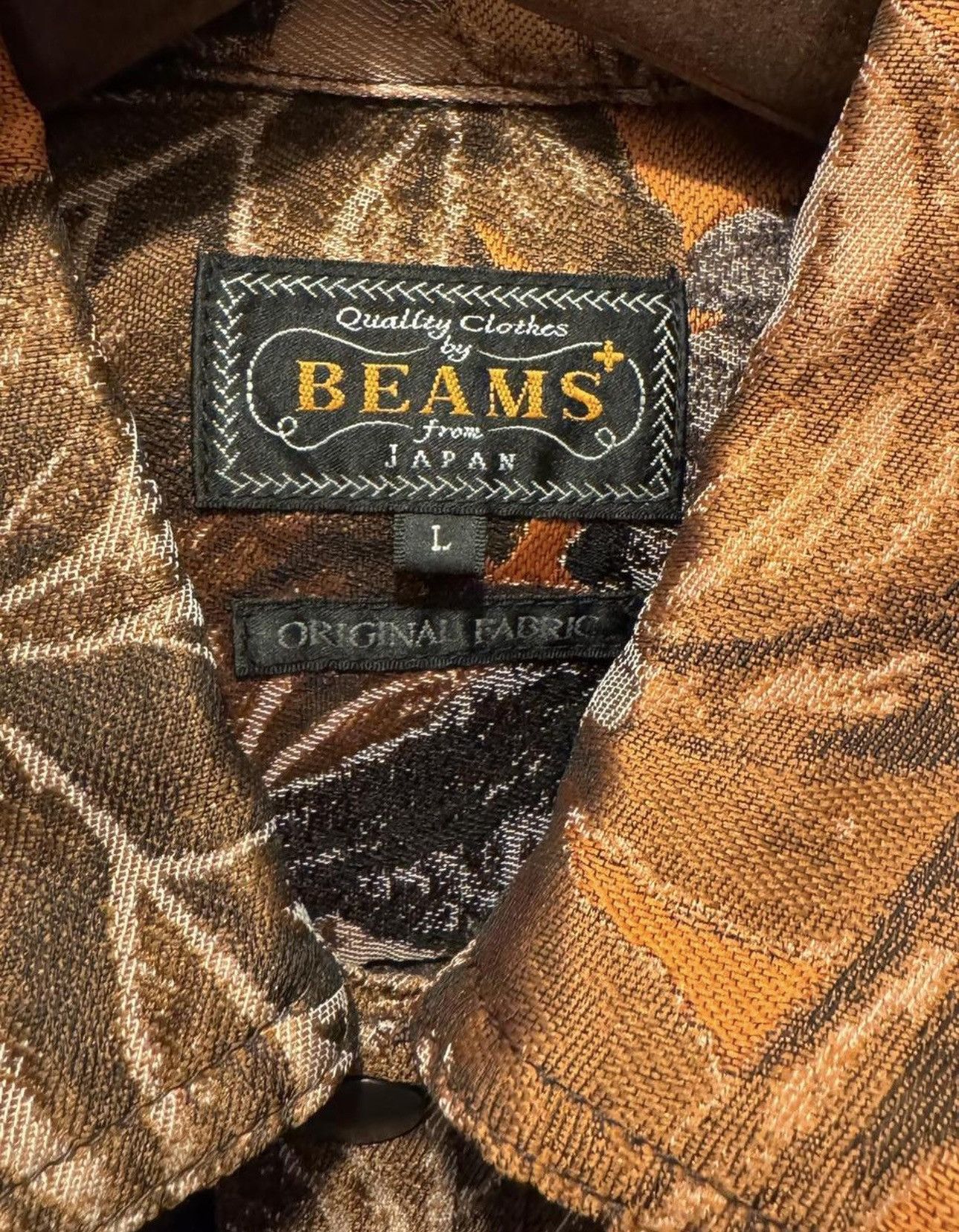 Beams Plus BEAMS PLUS Camouflage Jacquard Adventure Shirt Size L Size US L / EU 52-54 / 3 - 4 Thumbnail