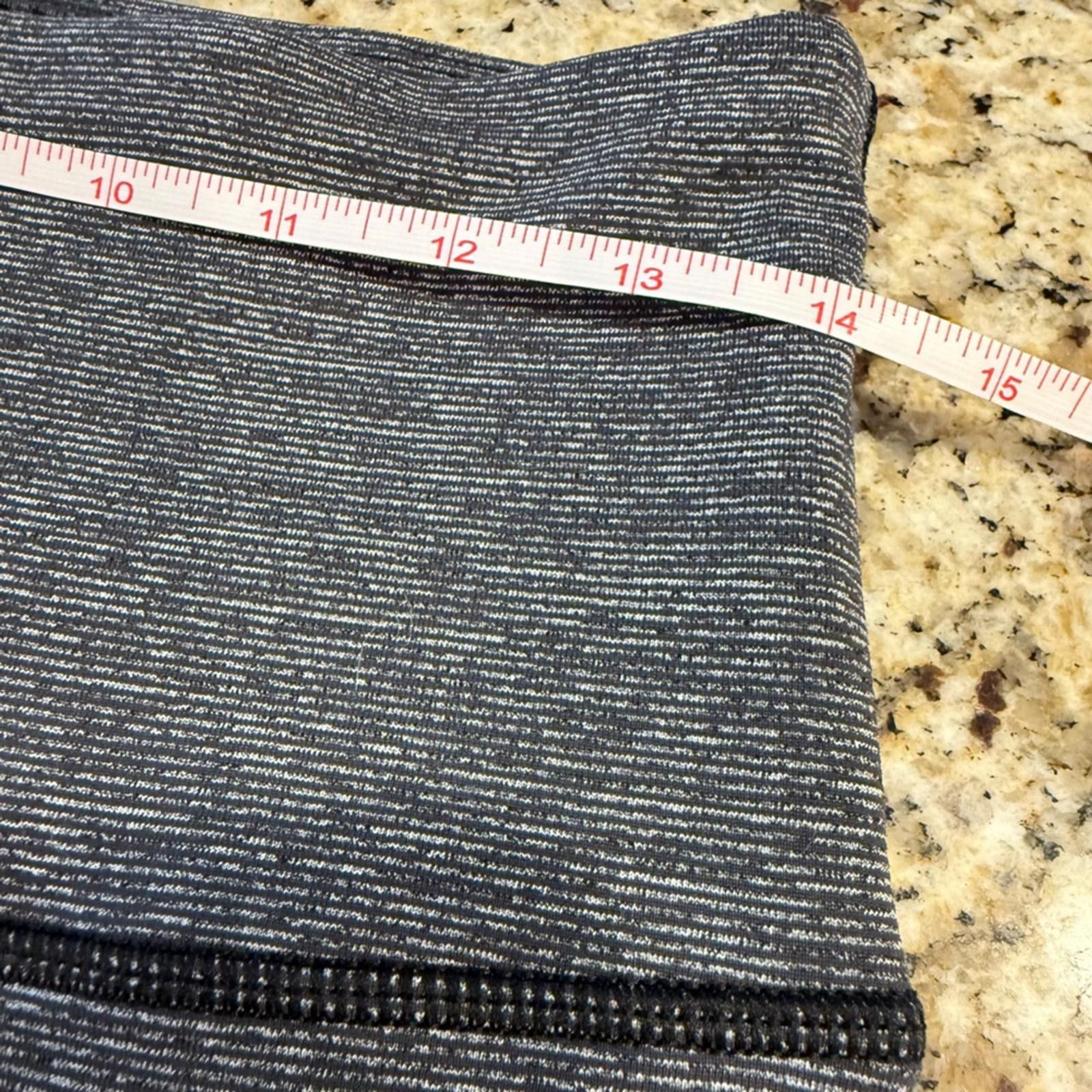 Loewe Lole crop heather gray athletic leggings soft stretch SZ M Size 32" / US 10 / IT 46 - 3 Thumbnail