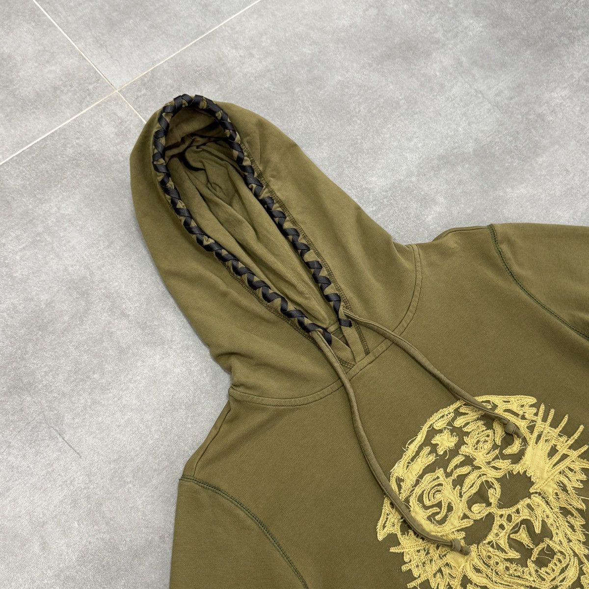 Christian Audigier × Ed Hardy Ed Hardy by Christian Audigier Embroidered Tiger Y2K Hoodie Size US M / EU 48-50 / 2 - 10 Thumbnail