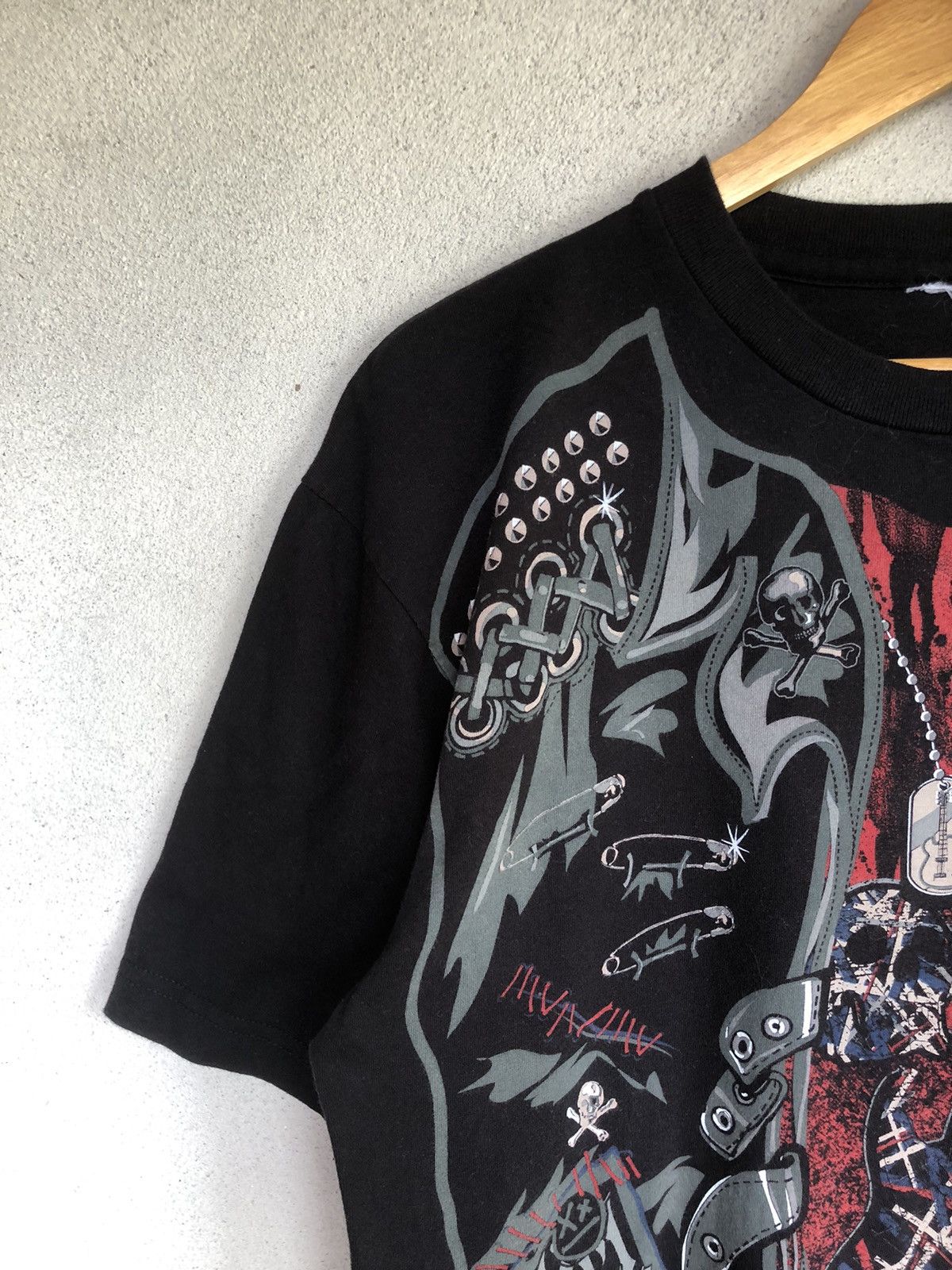 Band Tees × If Six Was Nine × Vintage Crazy Vintage Y2K Affliction Rock Legend Tshirts Size US L / EU 52-54 / 3 - 6 Thumbnail