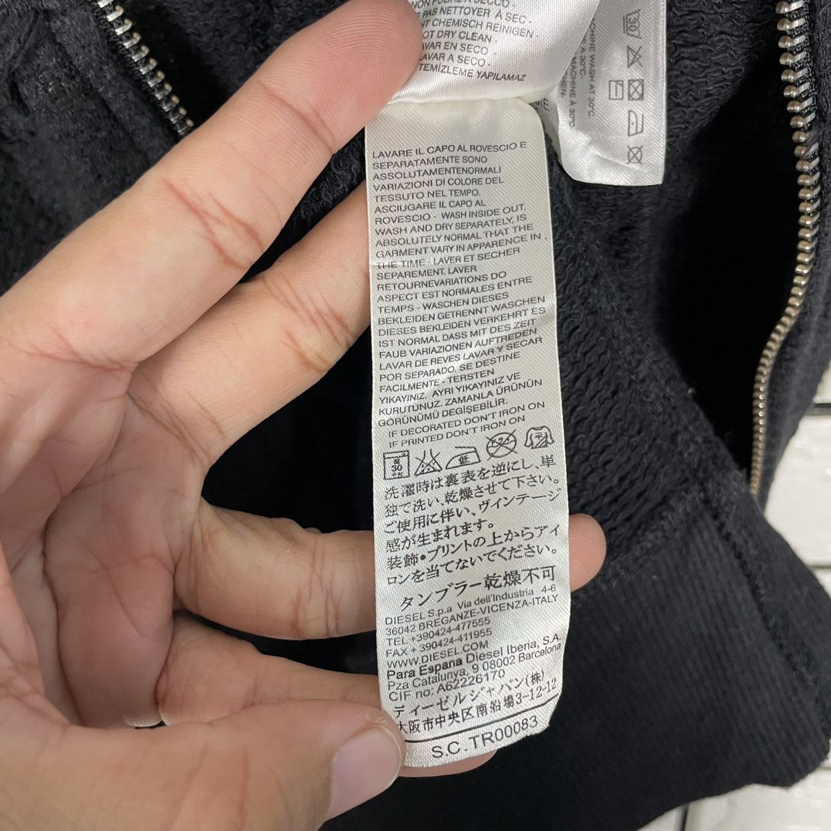 Diesel Diesel Zipper Hoodie Size US S / EU 44-46 / 1 - 20 Thumbnail