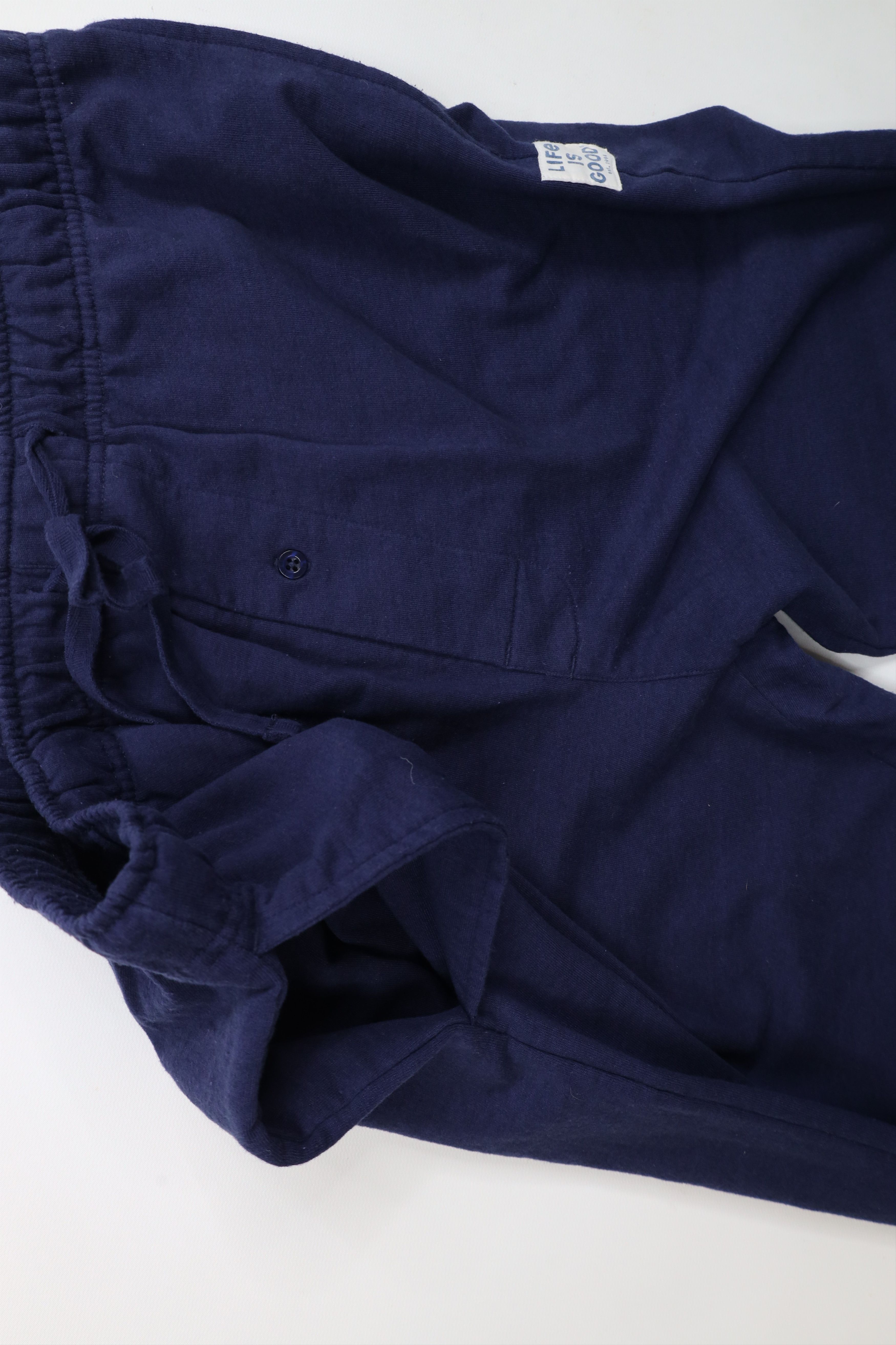 Life is Good × Vintage Life Is Good Spell Out Flannel Pajama Sweatpants Pants Blue Size US 36 / EU 52 - 7 Thumbnail
