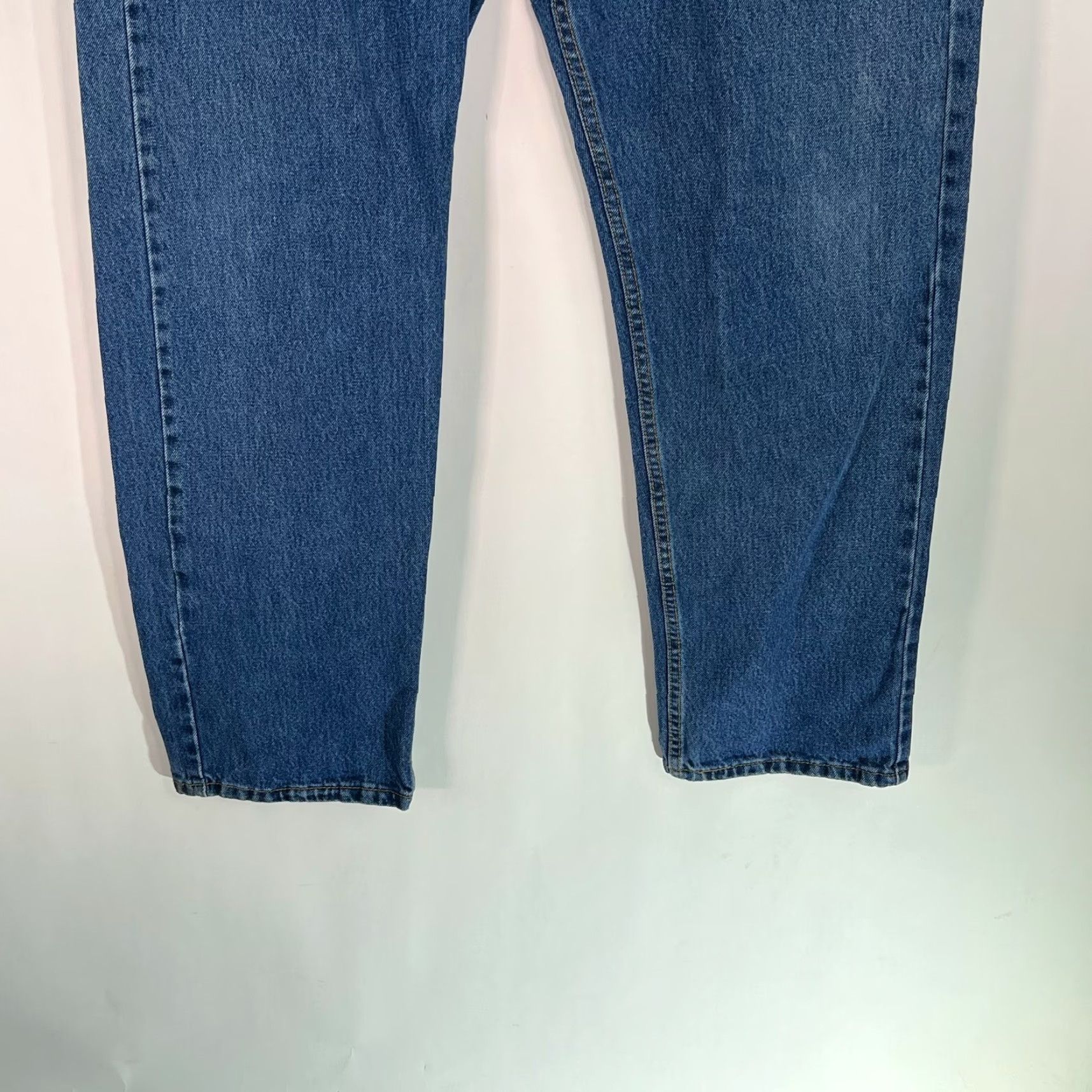 Levi's Levi's 505 Mens Regular Fit Mid Rise Casual Blue Denim Straight Jeans Size 42X31 Size US 42 / EU 58 - 5 Thumbnail