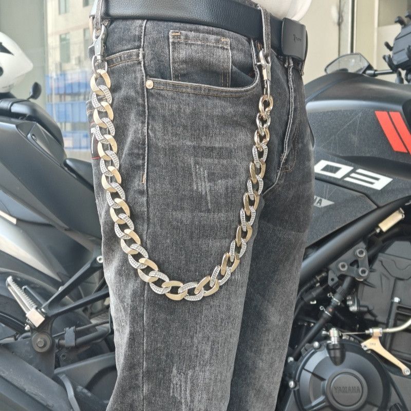 Jewelry Exaggerated Cuban Link Pants Chain Heavy Duty Size ONE SIZE - 2 Thumbnail