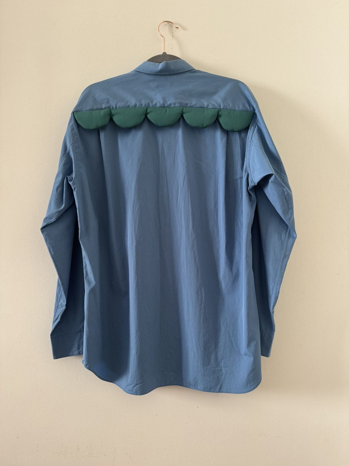 Comme des Garcons SHIRT COMME DES GARÇONS SHIRT blue padded SHIRT Size US L / EU 52-54 / 3 - 2 Thumbnail