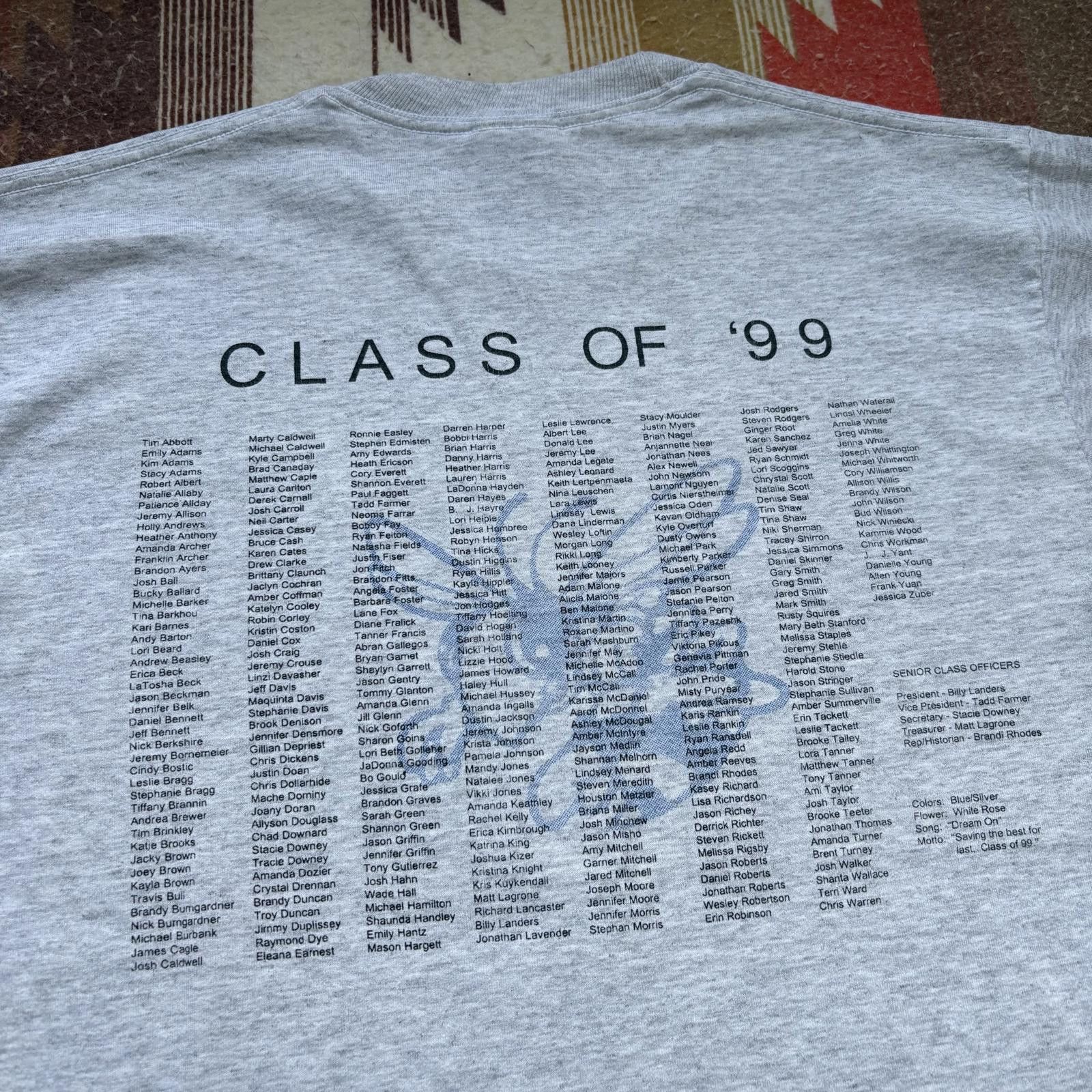 Jerzees Vintage 90s Bryant High School Hornets Graduation Shirt Size US M / EU 48-50 / 2 - 6 Thumbnail