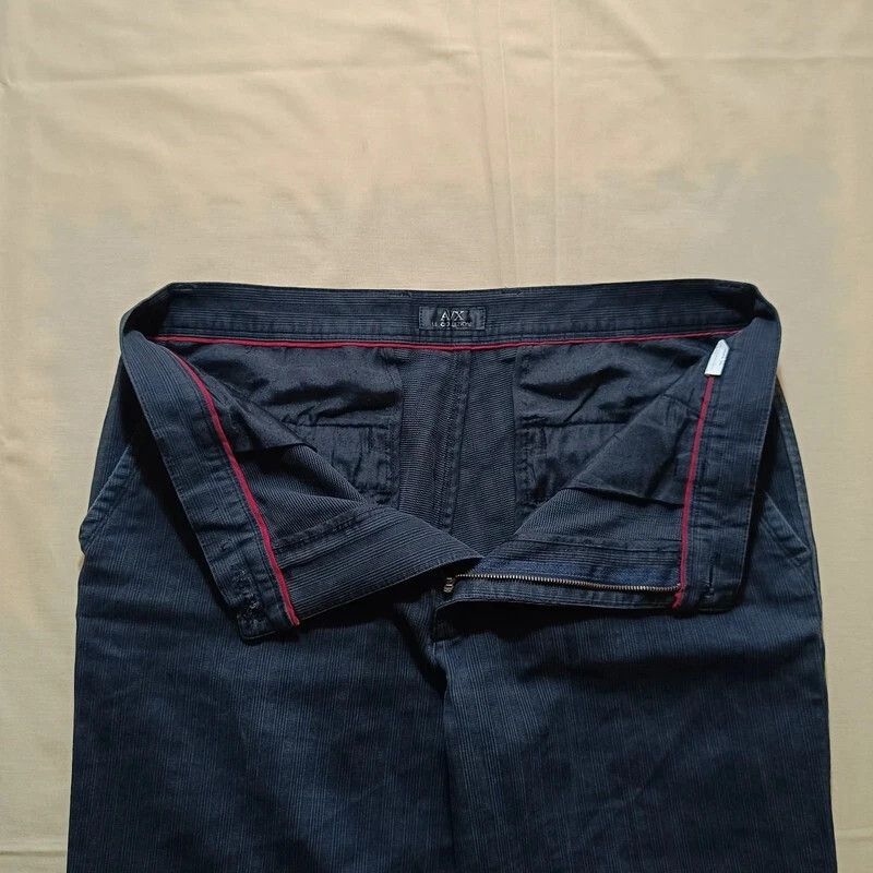 Giorgio Armani VTG Giorgio Armani A/X Le Collezioni Black Pants Curdoroy 34 Size US 34 / EU 50 - 14 Thumbnail