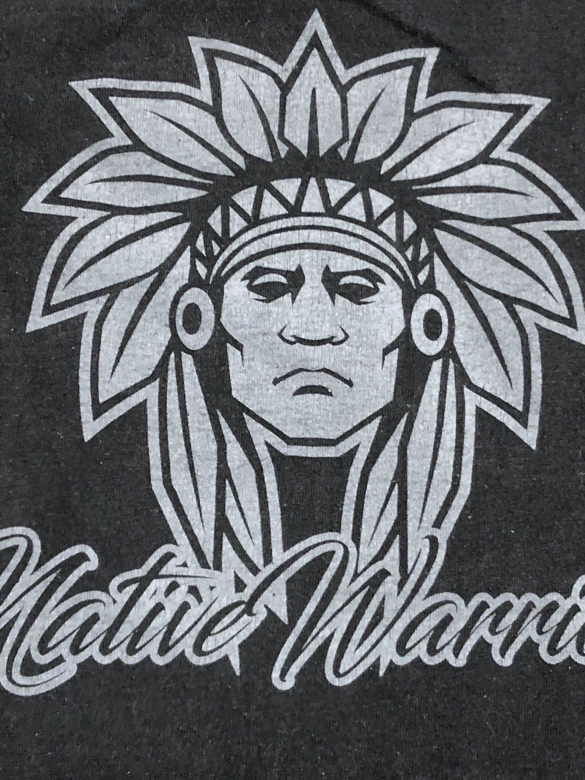 Vintage Y2K Native American Warrior Tee Size US L / EU 52-54 / 3 - 6 Thumbnail