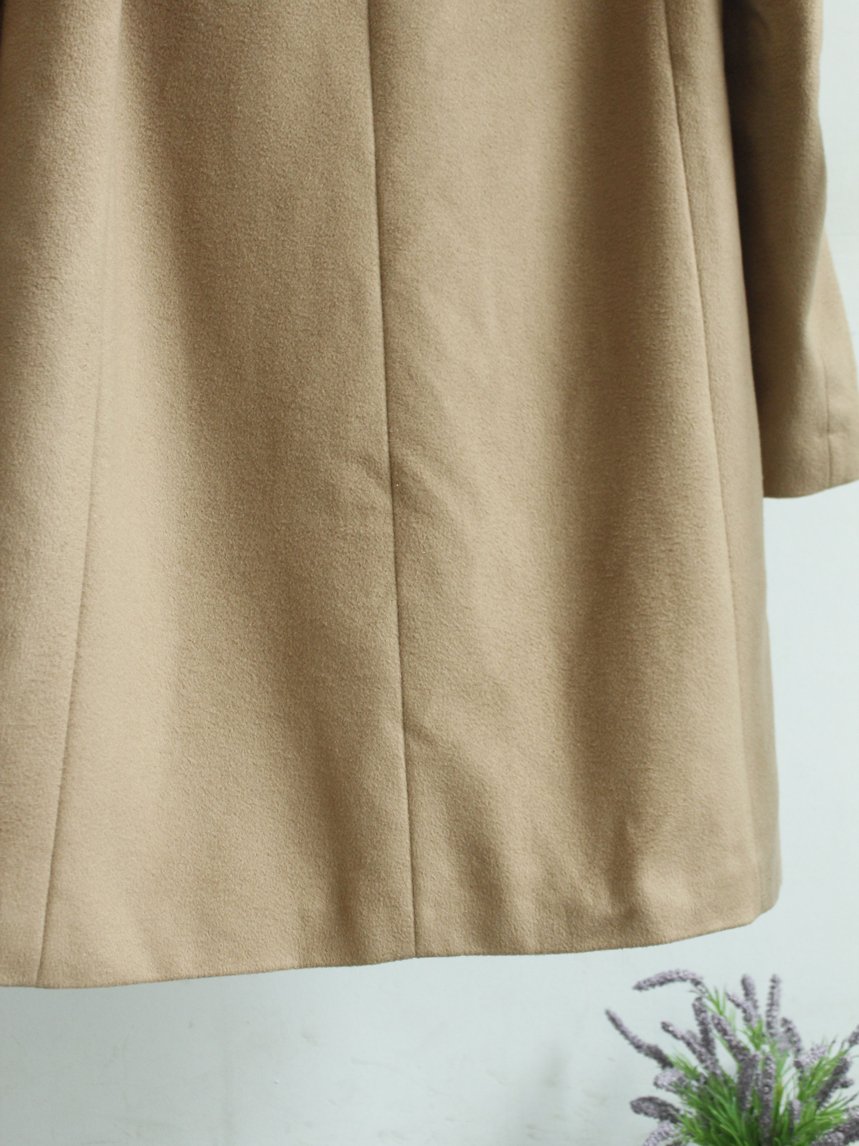 Max Mara × Weekend Max Mara MAX MARA x WEEKEND TEVERE CAMEL WOOL COAT BEIGE 40 10 L Size L / US 10 / IT 46 - 9 Thumbnail