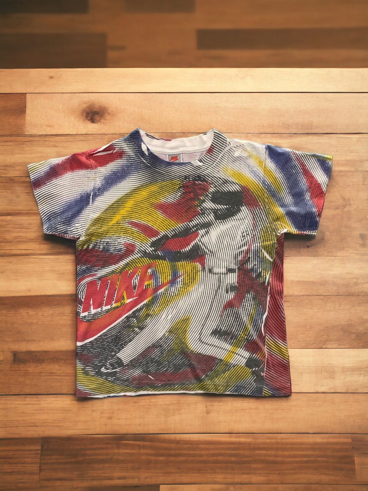 Nike Vintage 80-90’s Very Rare Nike Baseball Player Fullprint Tee Size US S / EU 44-46 / 1 - 5 Thumbnail