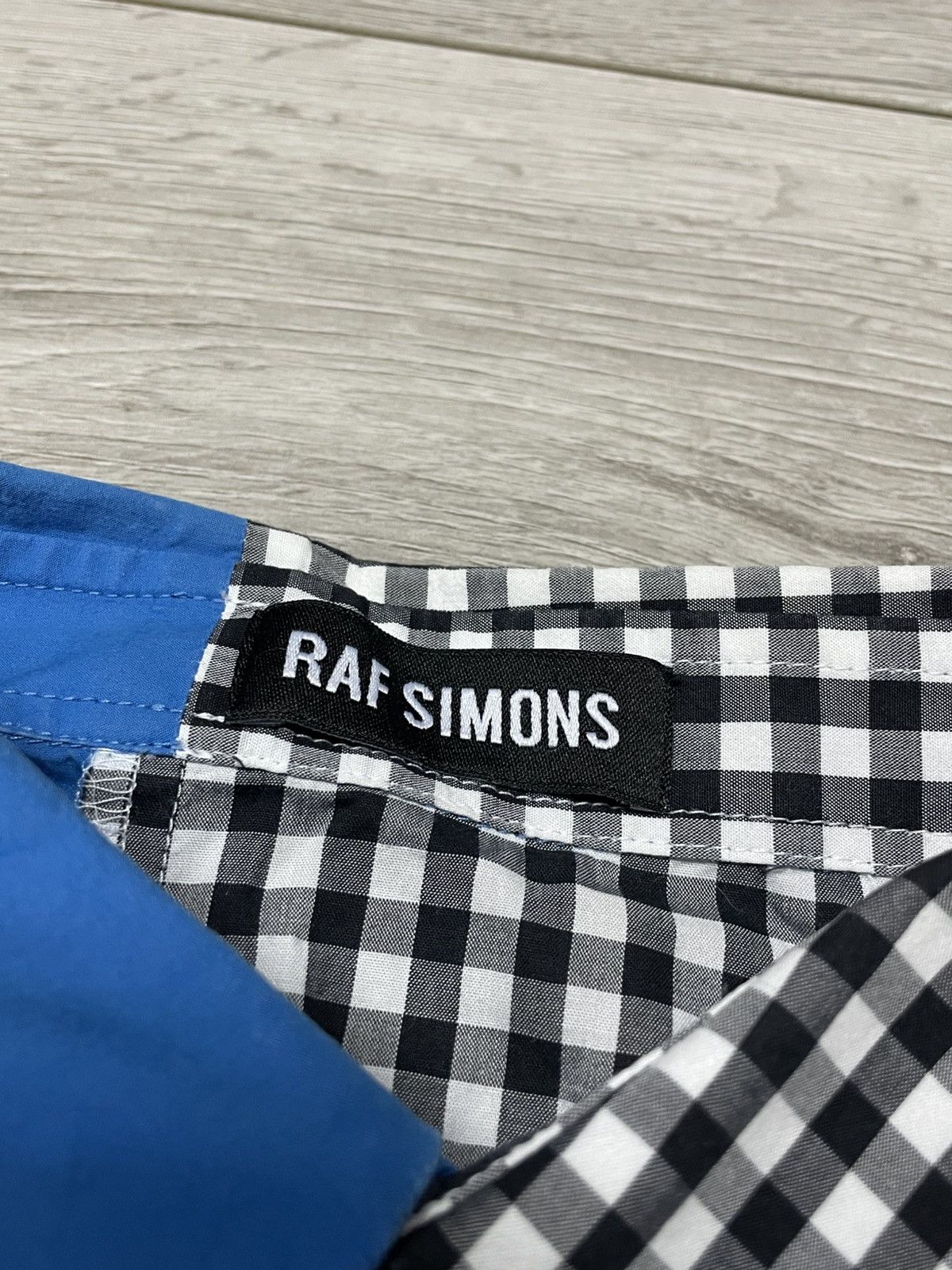 Raf Simons Raf Simons RARE sleeveless shirt check split buttons Size US M / EU 48-50 / 2 - 4 Thumbnail