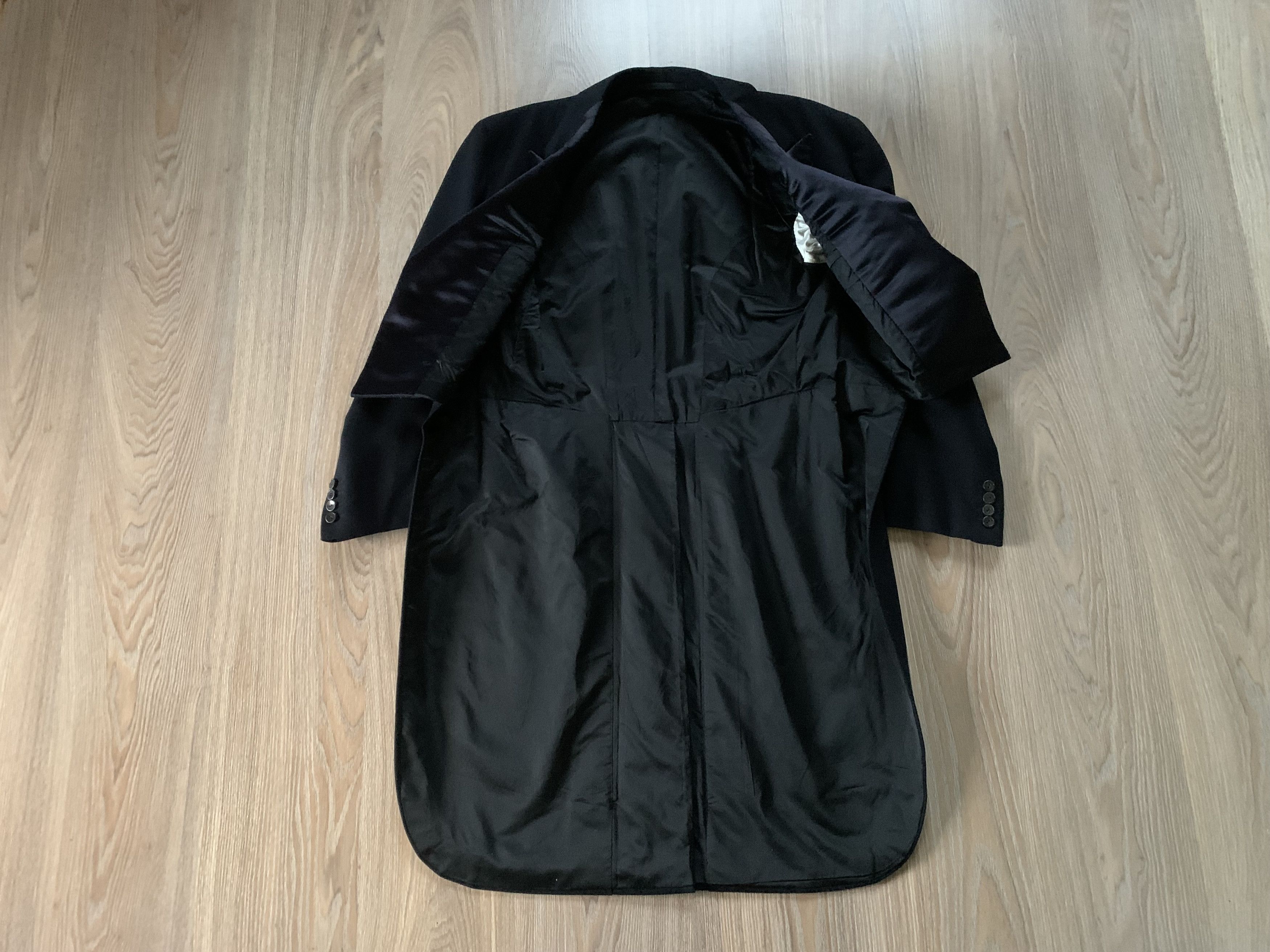 Designer × Vintage Vintage Faceless Long Black Tailcoat Size US M / EU 48-50 / 2 - 3 Thumbnail