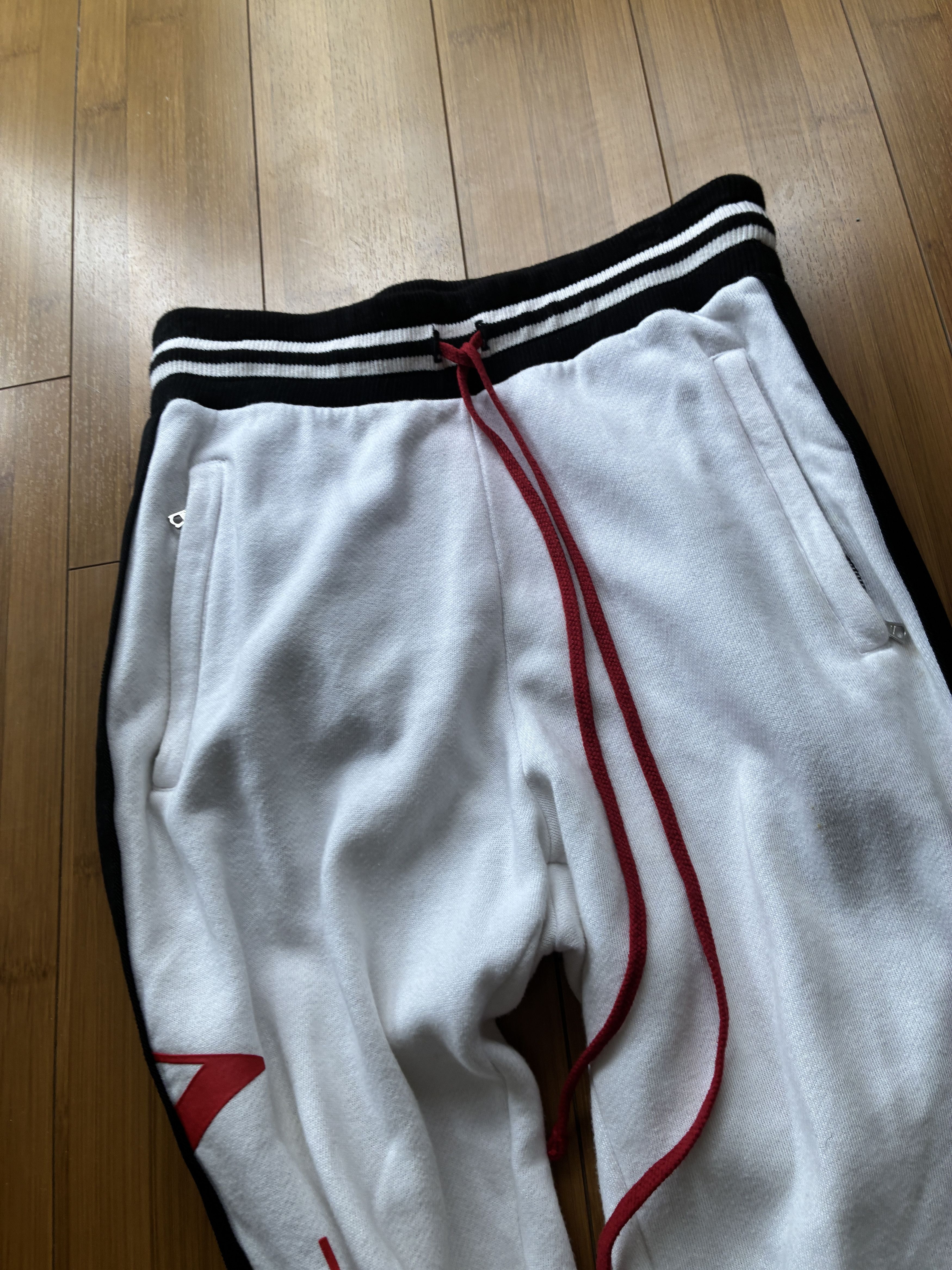 Amiri Amiri Side Logo Sweats White Used Small Size US 30 / EU 46 - 3 Thumbnail