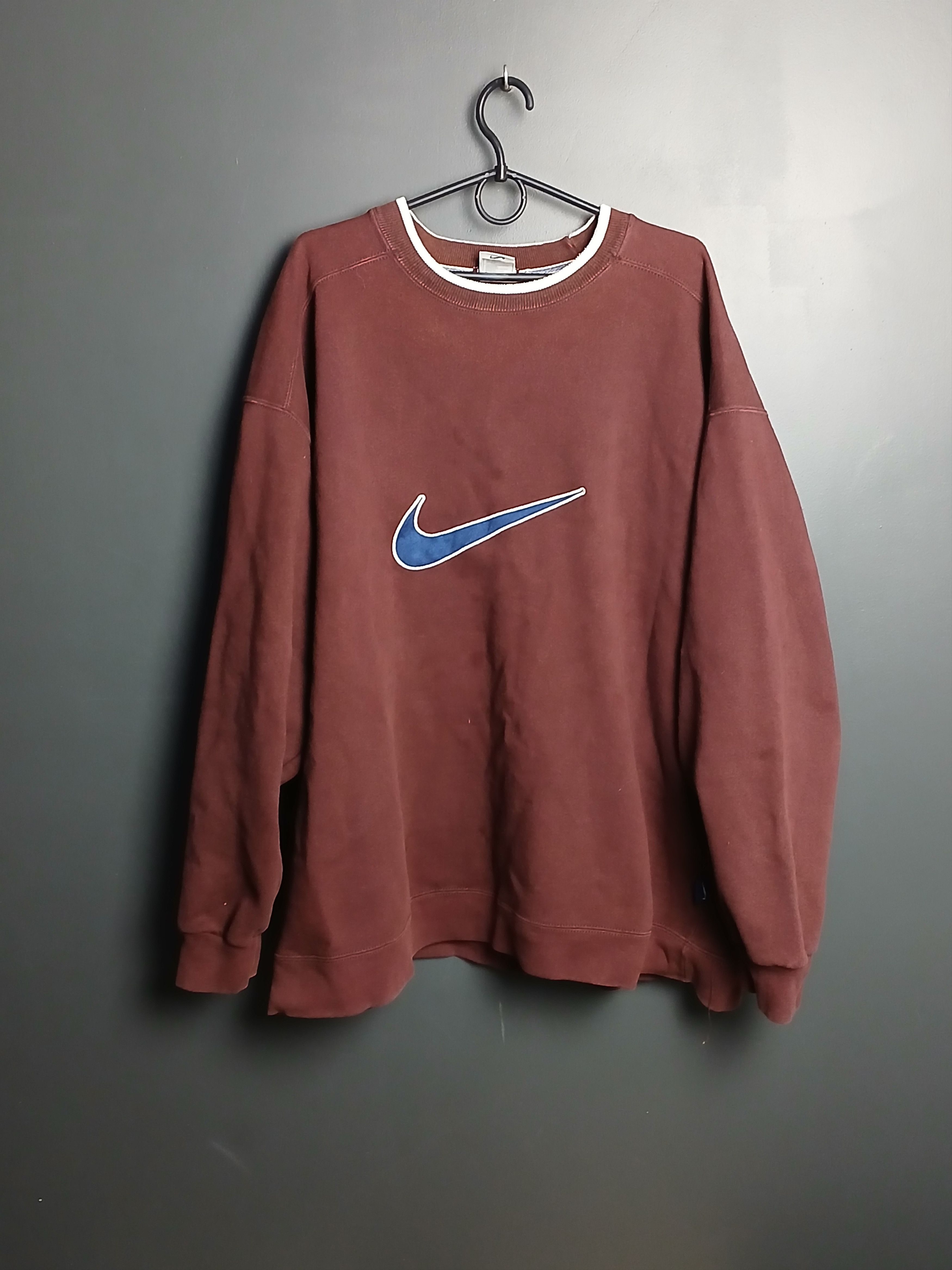 Nike × Vintage Vintage Nike Sweatshirt Size US XL / EU 56 / 4 - 1 Thumbnail