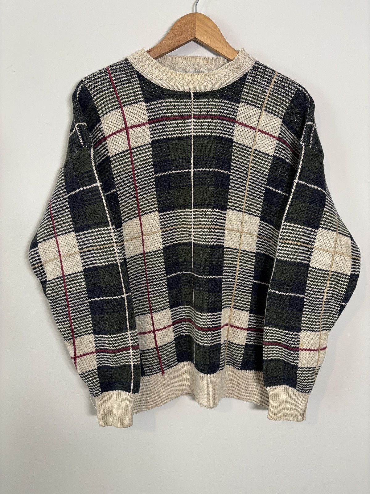 Vintage Vintage Woods & Gray Knit Sweater Large Size US L / EU 52-54 / 3 - 1 Thumbnail