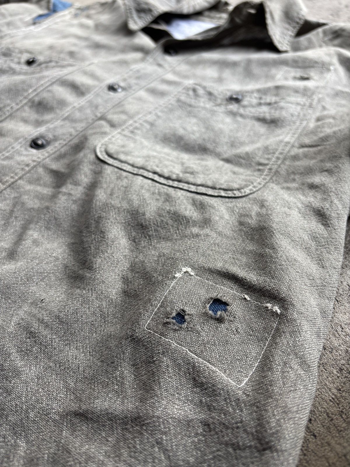 Other Vintage reconstructed work shirt Size US S / EU 44-46 / 1 - 7 Thumbnail