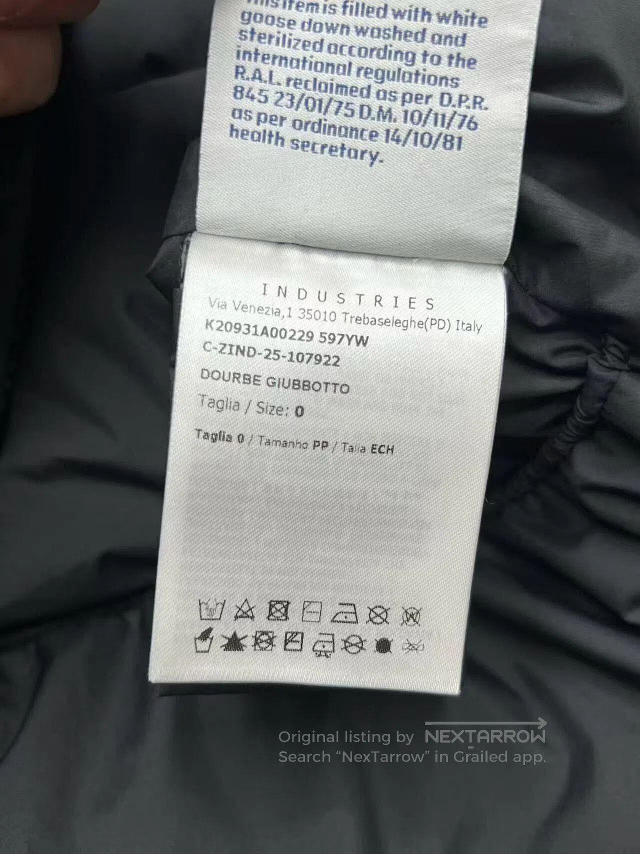 Moncler Moncler Black Hooded Down Jacket. Size XS / US 0-2 / IT 36-38 - 7 Thumbnail