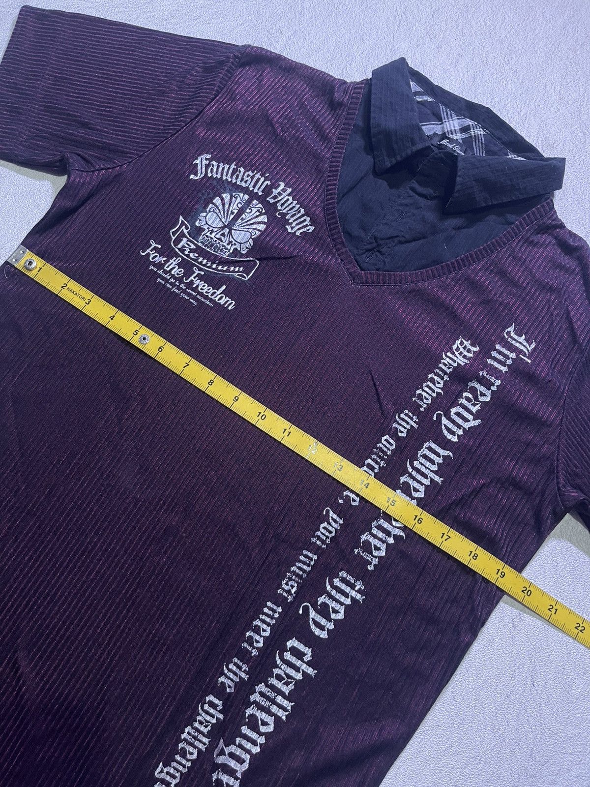 Japanese Brand Y2K MIND GAMES short sleeve tshirt Size US M / EU 48-50 / 2 - 9 Thumbnail