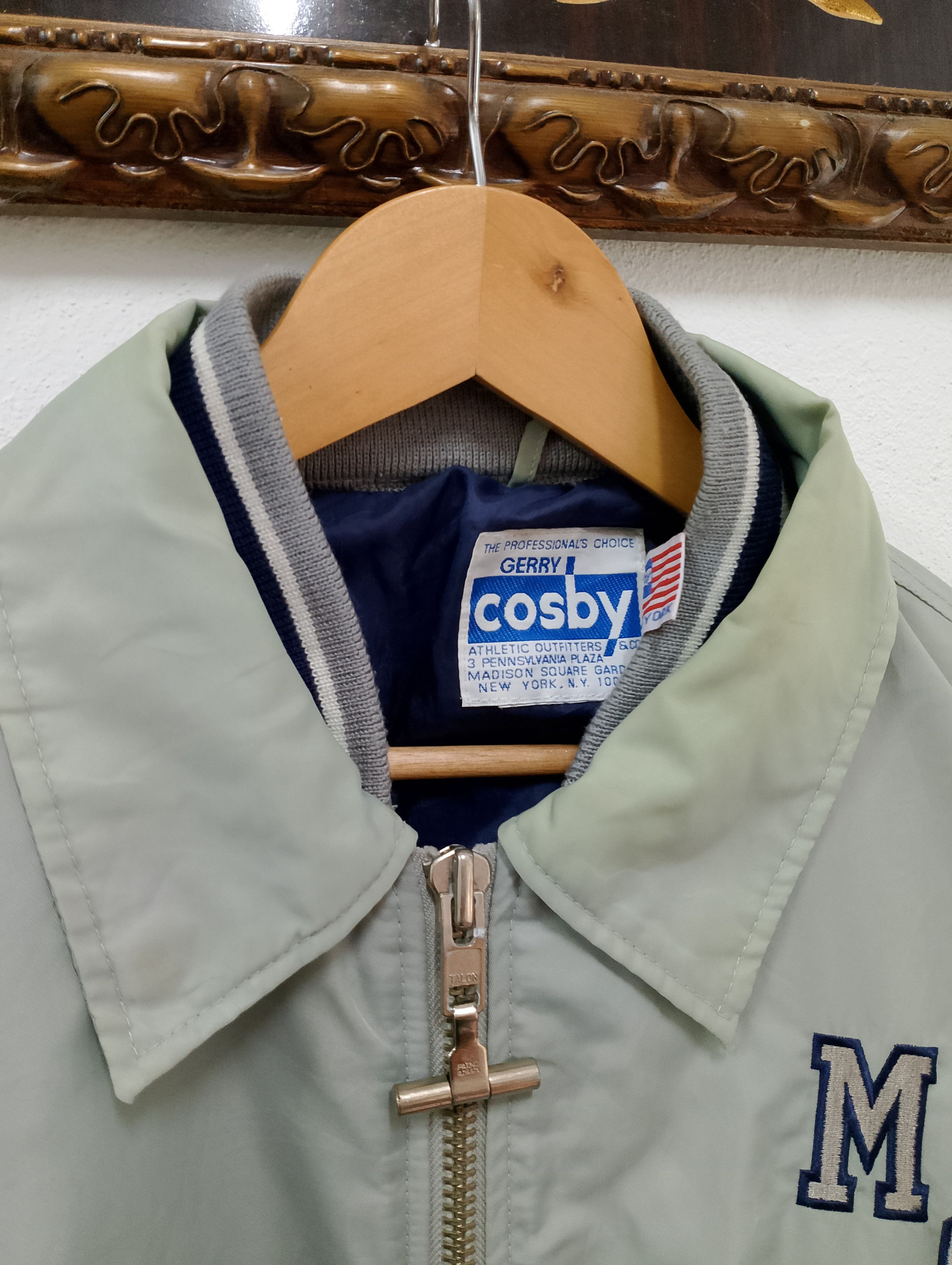Japanese Brand Vintage 90s Gerry Cosby Madison Square Garden Jacket Size US XL / EU 56 / 4 - 3 Thumbnail