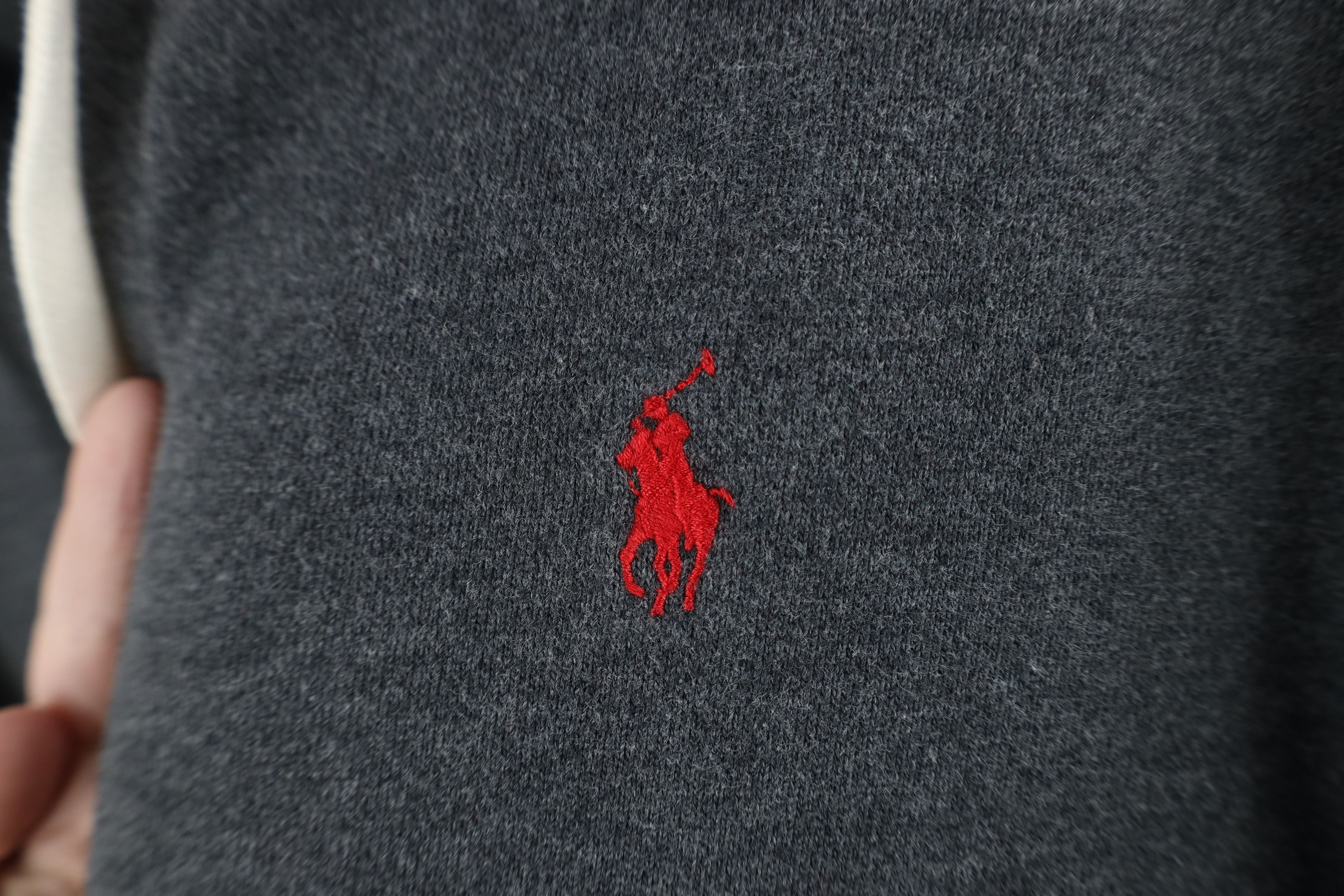 Ralph Lauren × Vintage Vintage 90s Ralph Lauren Heavyweight Zip Hoodie Sweatshirt Size US XXL / EU 58 / 5 - 4 Thumbnail