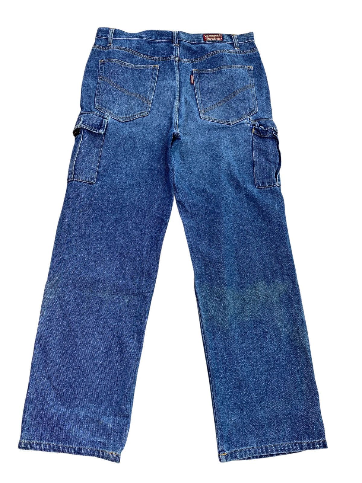 Japanese Brand Japanese Brand Forecast Cargo Style Denim Jeans Size US 35 - 3 Thumbnail