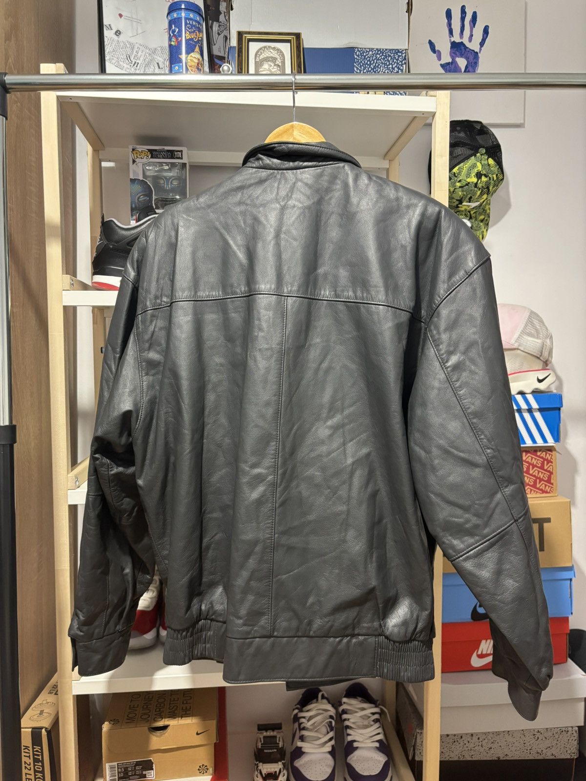 Saint Michael Saint Michael Vintage Leather Jacket Size US S / EU 44-46 / 1 - 8 Thumbnail