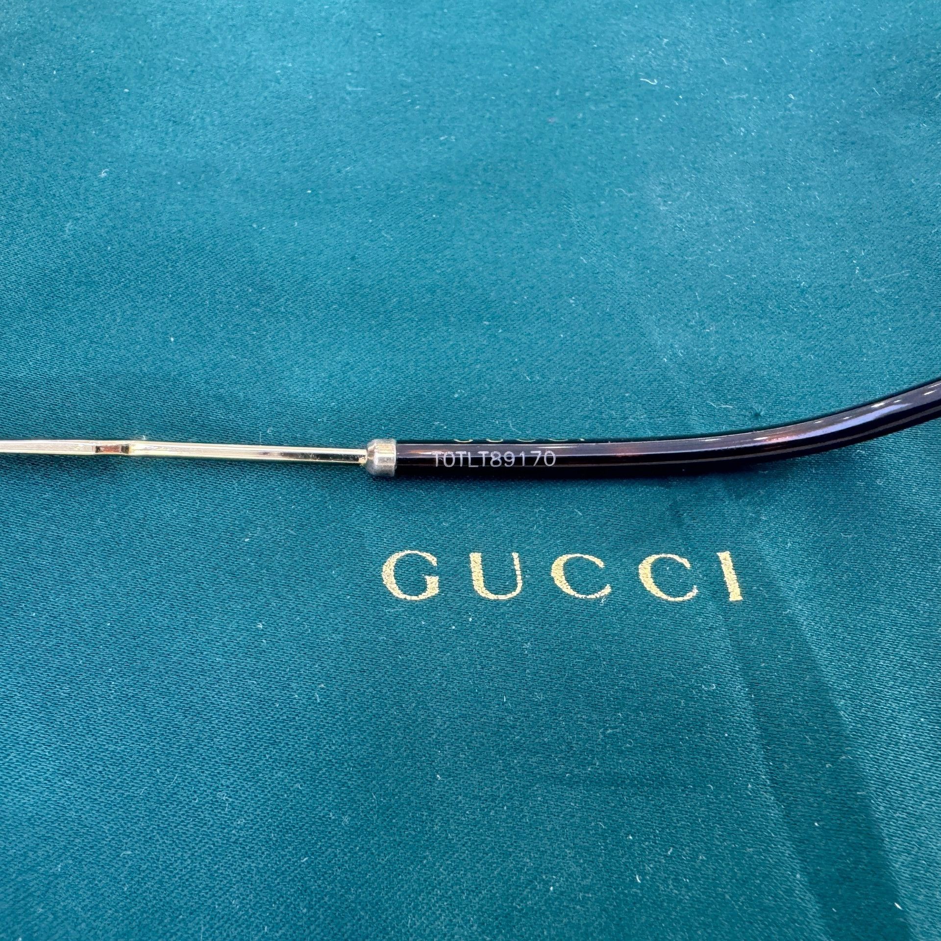 Gucci GUCCI Gucci gray pilot metal frame square frame square fram Size ONE SIZE - 5 Thumbnail