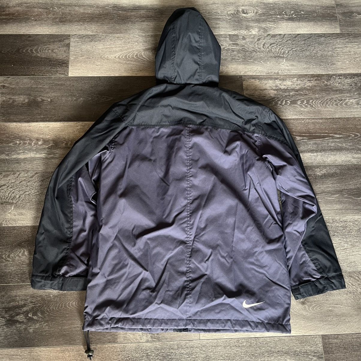 Nike Vintage Y2K Nike Basic Swoosh Logo Hooded Windbreaker Jacket Size US S / EU 44-46 / 1 - 2 Thumbnail