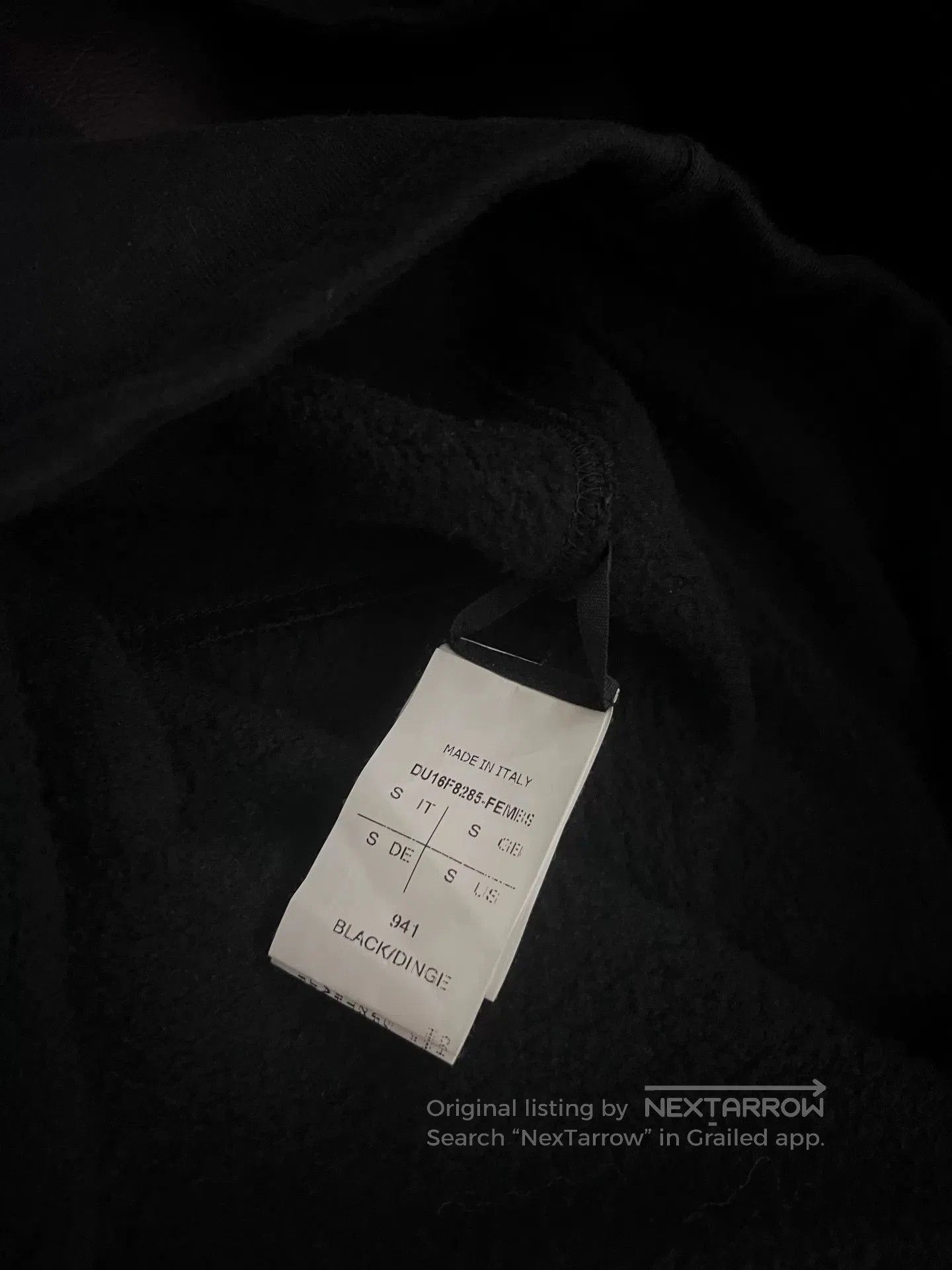 Rick Owens Rick Owens Hooded Sweatshirt with Embroidery. Size US S / EU 44-46 / 1 - 6 Thumbnail