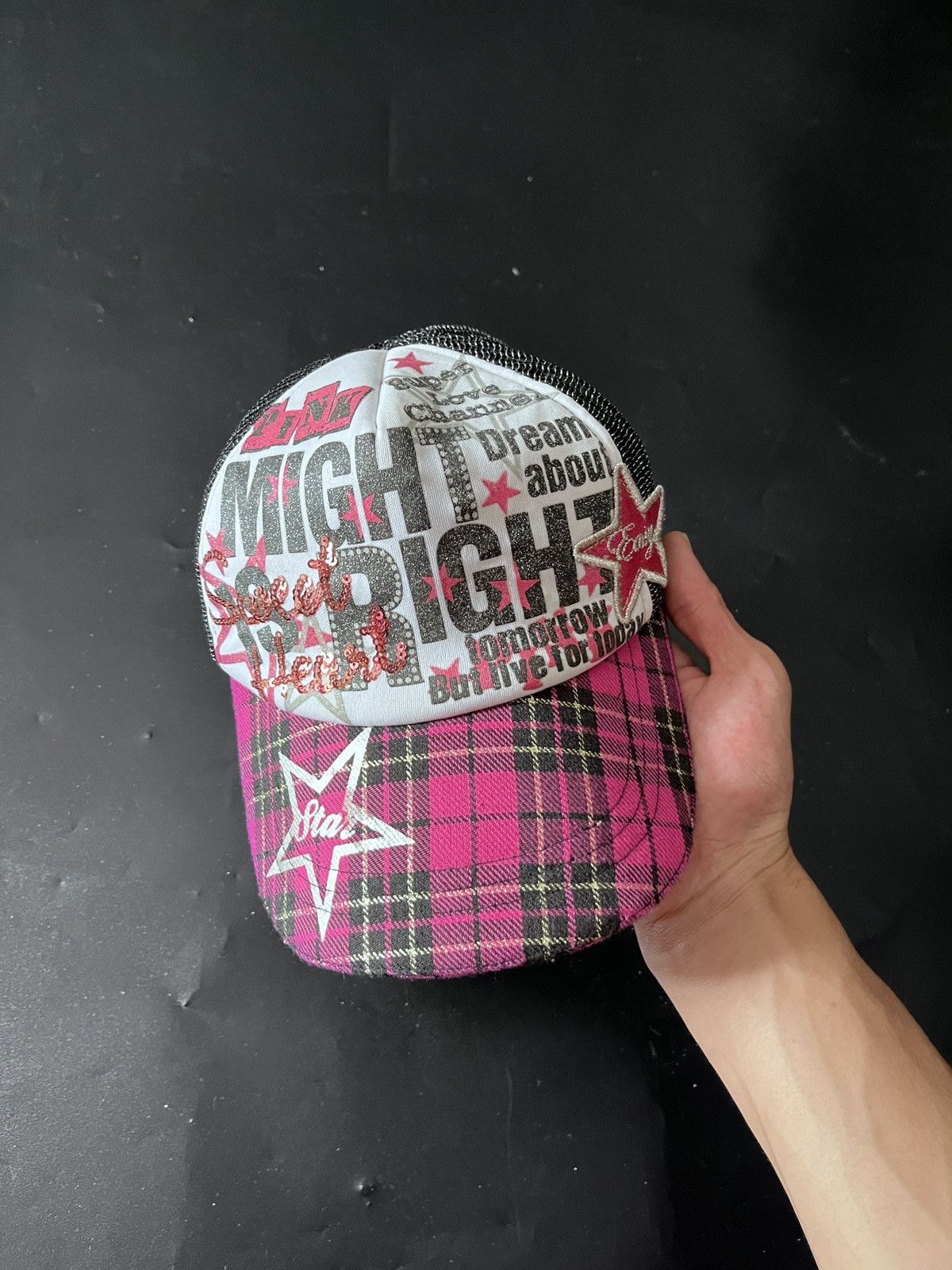 Japanese Brand Trucker hat Might Is Right punk Size ONE SIZE - 2 Thumbnail