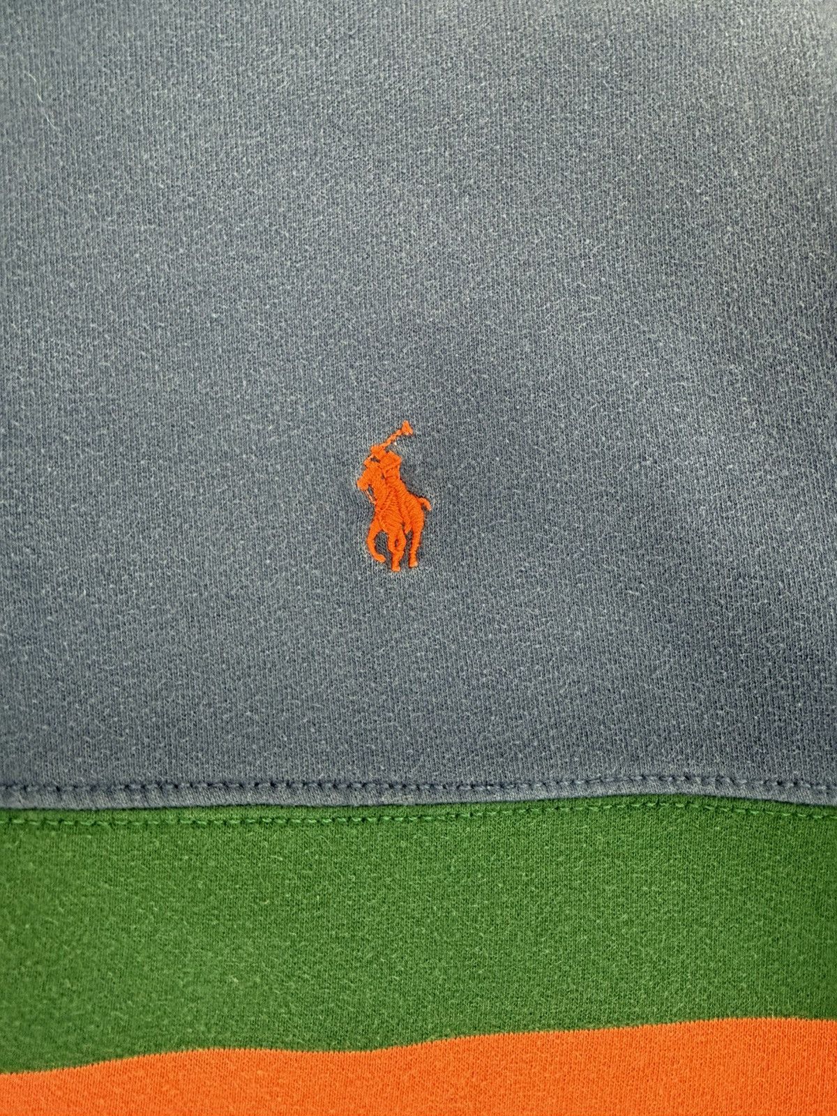 Polo Ralph Lauren Vintage Polo Ralph Lauren Slate Blue Rugby L Size US L / EU 52-54 / 3 - 3 Thumbnail