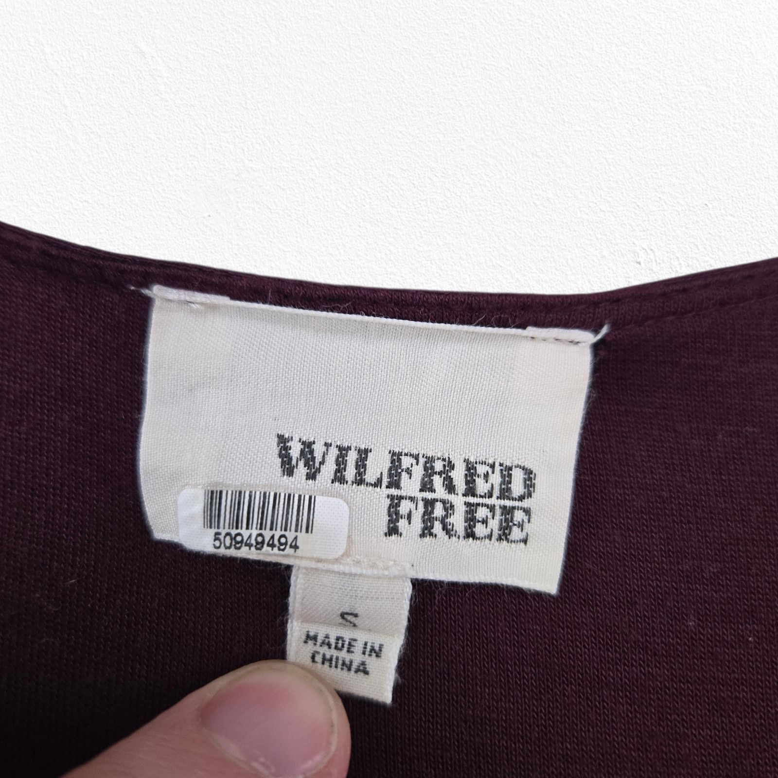 Other Wilfred Free Plum Shift Short Sleeve Dress Size Small Size S / US 4 / IT 40 - 6 Thumbnail