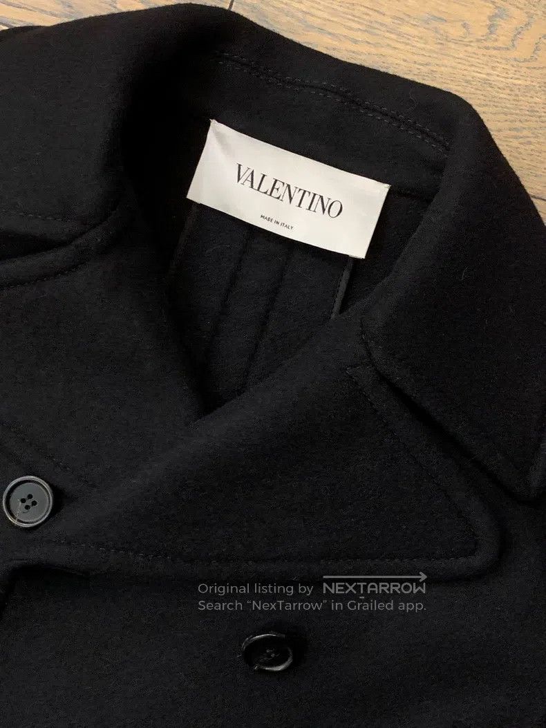 Valentino Black long coat