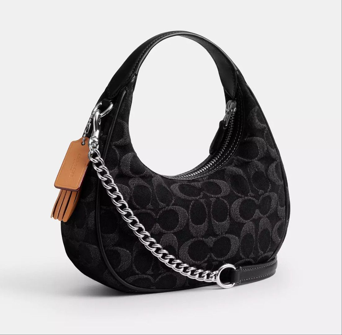 Coach Carmen Mini Crossbody Bag In Signature Denim CCZ47 Size ONE SIZE - 10 Thumbnail