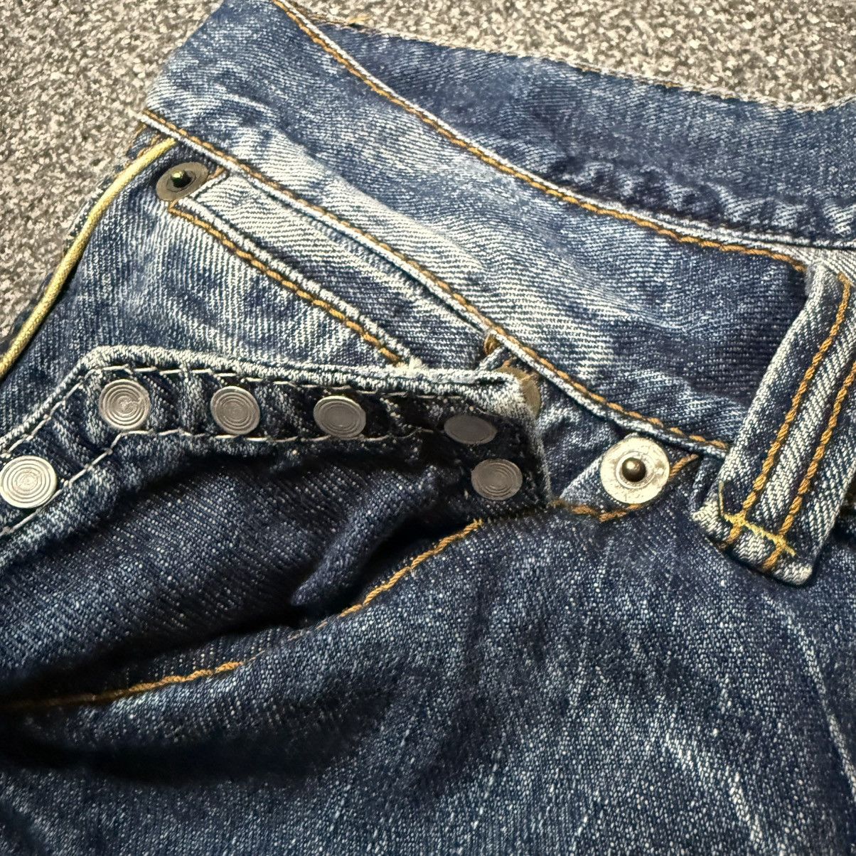 Le Grande Bleu (L.G.B.) 90s Flared Studded Opium Studio PR Denim Undercover Style Size US 32 / EU 48 - 15 Thumbnail