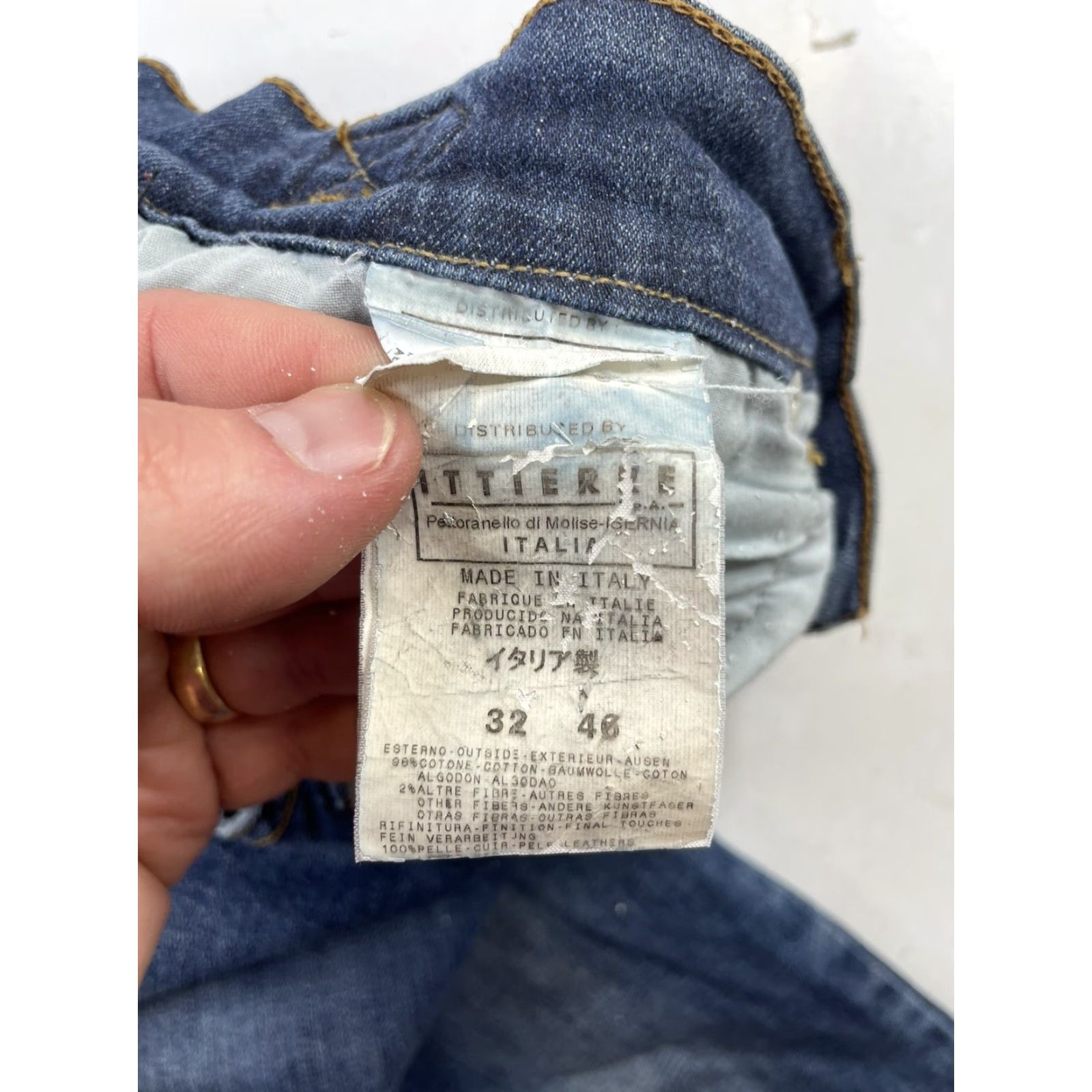 Dolce & Gabbana VINTAGE Dolce&Gabbana Jeans Boots Cut Low Rise 32 Denim Blue Womens 32 D&G original denim Logo Accents Boots 2000s Style Festival Western Modern Size 24" / US 00 / IT 34 - 6 Thumbnail