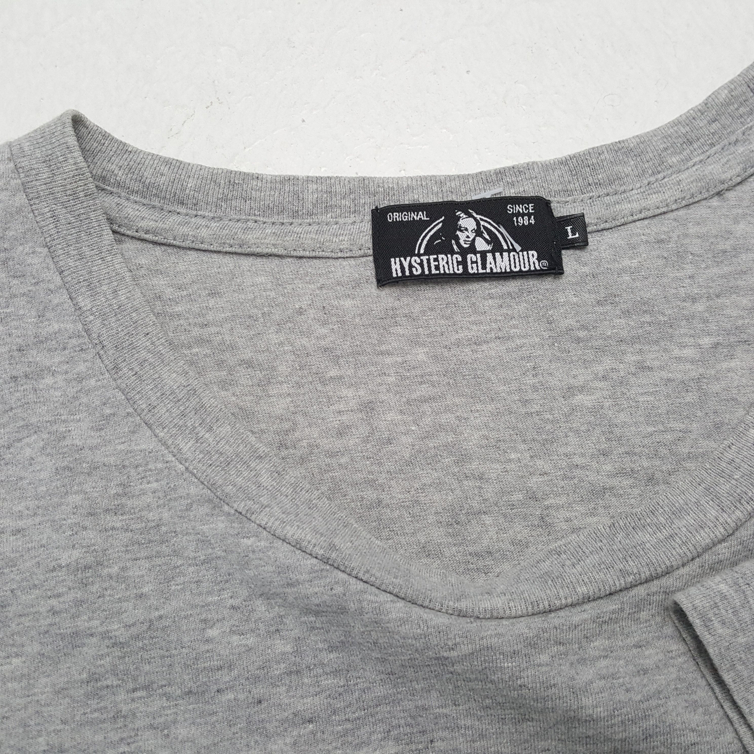 Hysteric Glamour × Japanese Brand × Vintage HYSTERIC GLAMOUR Japanese Brand Streetwear Style Tshirt Size US M / EU 48-50 / 2 - 7 Thumbnail