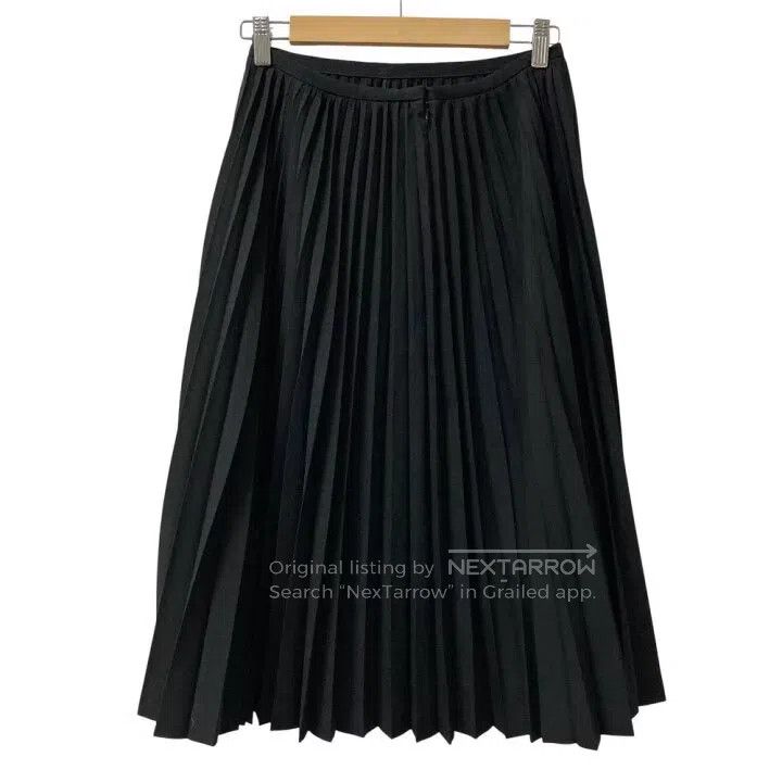 Comme des Garcons Comme des Garcons size M Retro Black Pleated Skirt Size 22" - 4 Thumbnail