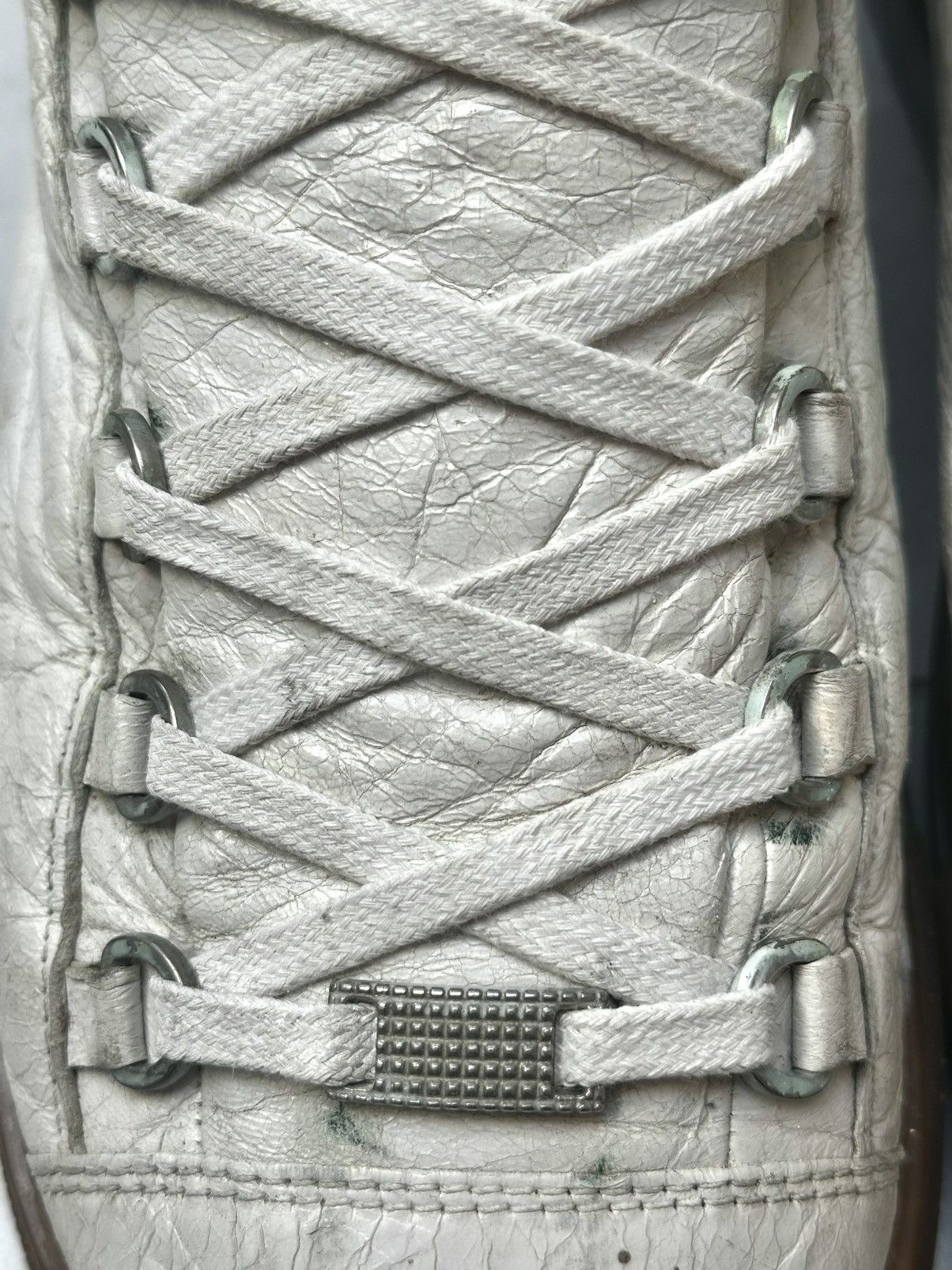 Balenciaga Balenciaga Arena High 43 EU White + Brown / Gum Sole Size US 11 / EU 44 - 6 Thumbnail
