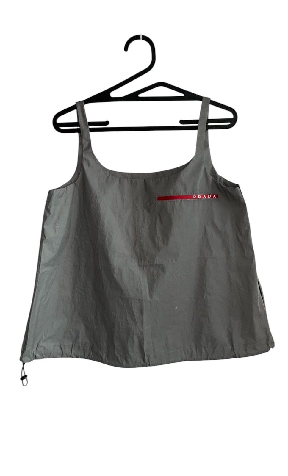 Prada Prada linea rossa SS 2021 reflective nylon tanktop Size XS / US 0-2 / IT 36-38 - 6 Thumbnail