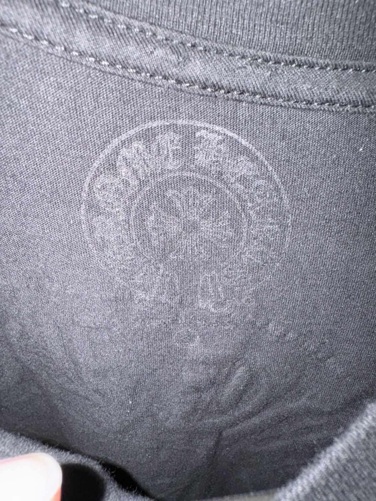 Chrome Hearts Chrome Hearts Black Short Sleeve Horseshoe Size US S / EU 44-46 / 1 - 5 Thumbnail