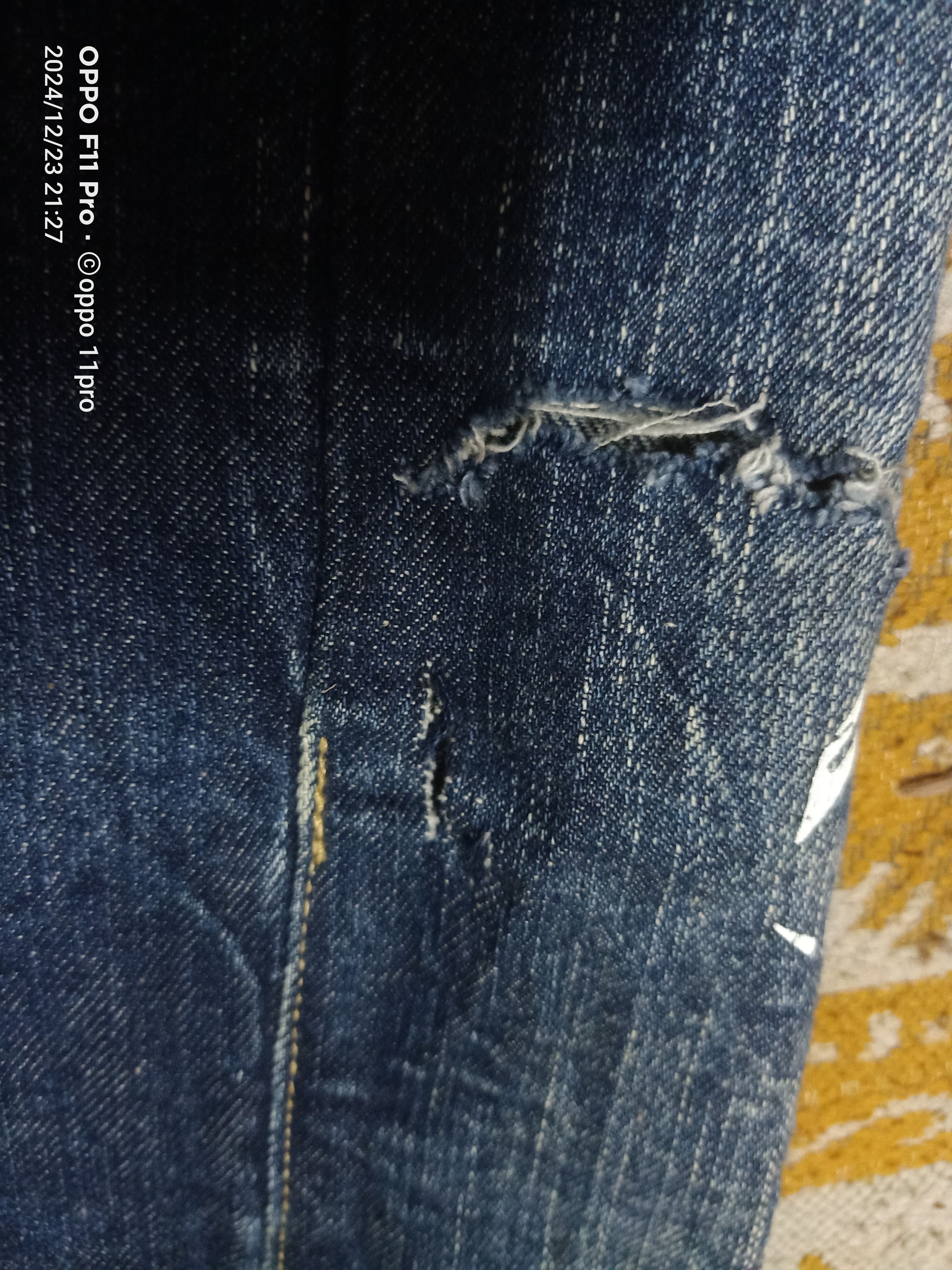 If Six Was Nine × Japanese Brand × Vintage Back Forth Denim Double Waist Japan Loose Denim Size US 36 / EU 52 - 10 Thumbnail