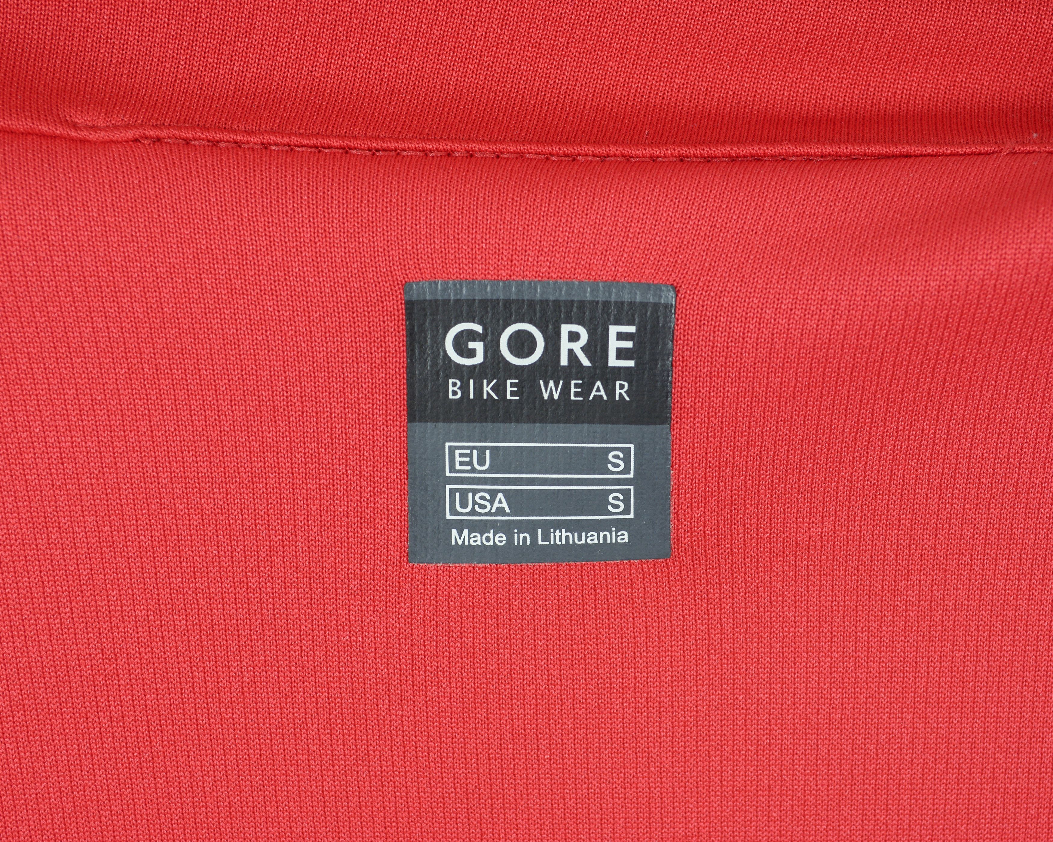 GOREWEAR Mens S Cycling Jersey Shirt Biking MTB Road Gravel Logo Top Size US S / EU 44-46 / 1 - 8 Thumbnail