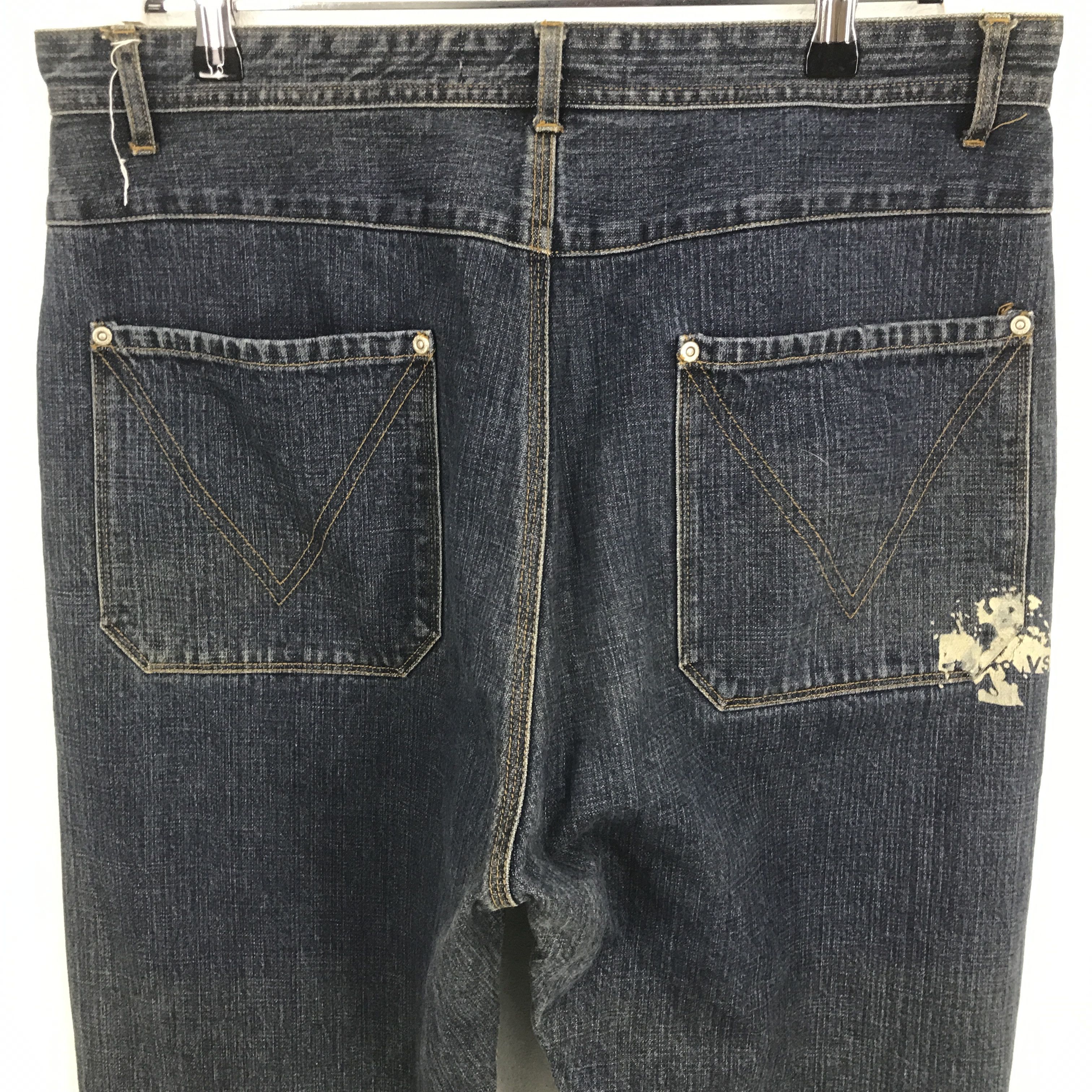 Japanese Brand Rare Baggy denim version 101 brand denim pants Size US 33 - 5 Thumbnail