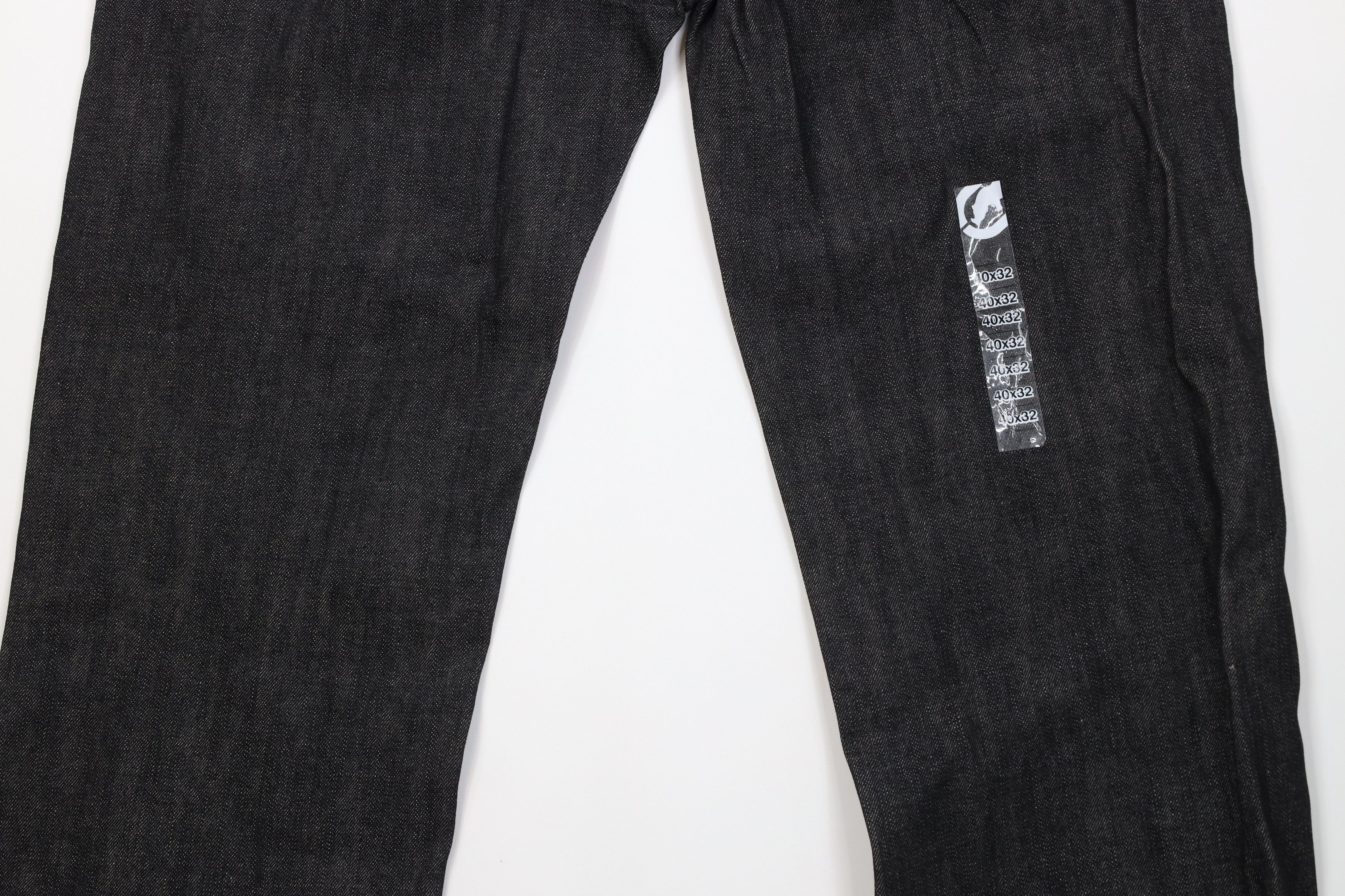 Ecko Unltd. Deadstock Vintage 90s Y2K Ecko Wide Leg Denim Jeans Black Size US 40 / EU 56 - 10 Thumbnail